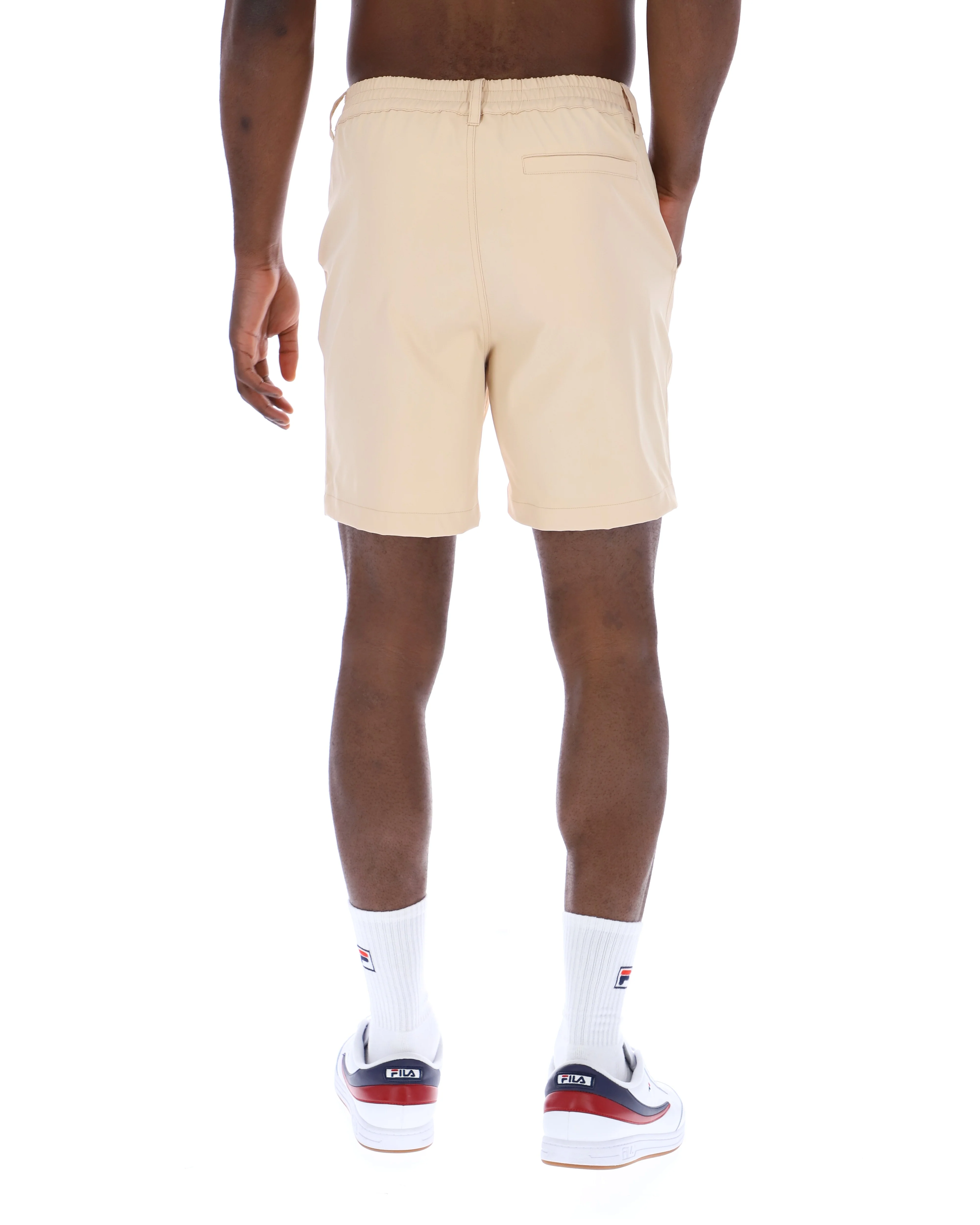 Classic Beige Caruso Chino Shorts - Image 8