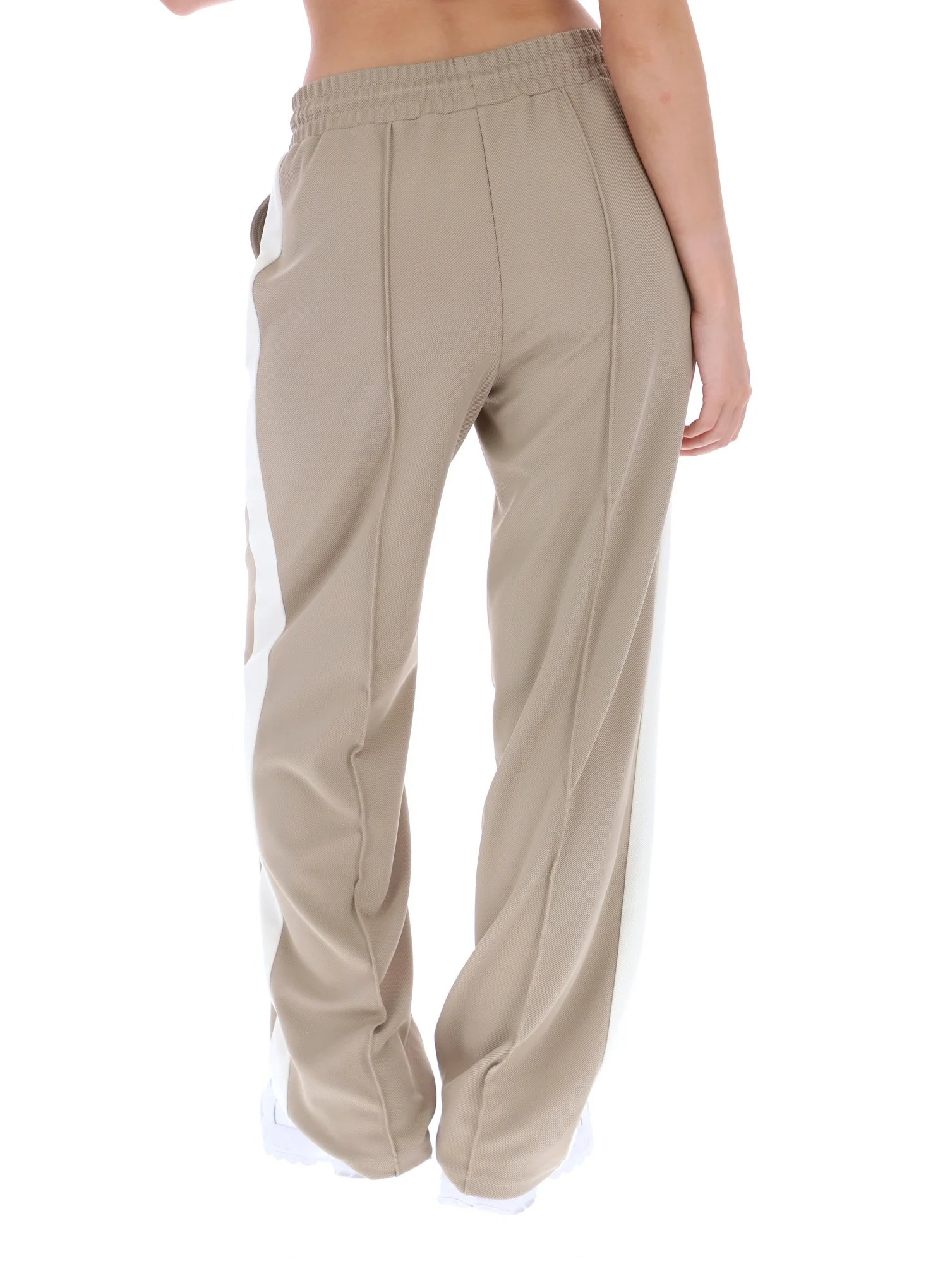 Beige Chiara Smart Straight Leg Trousers - Image 4