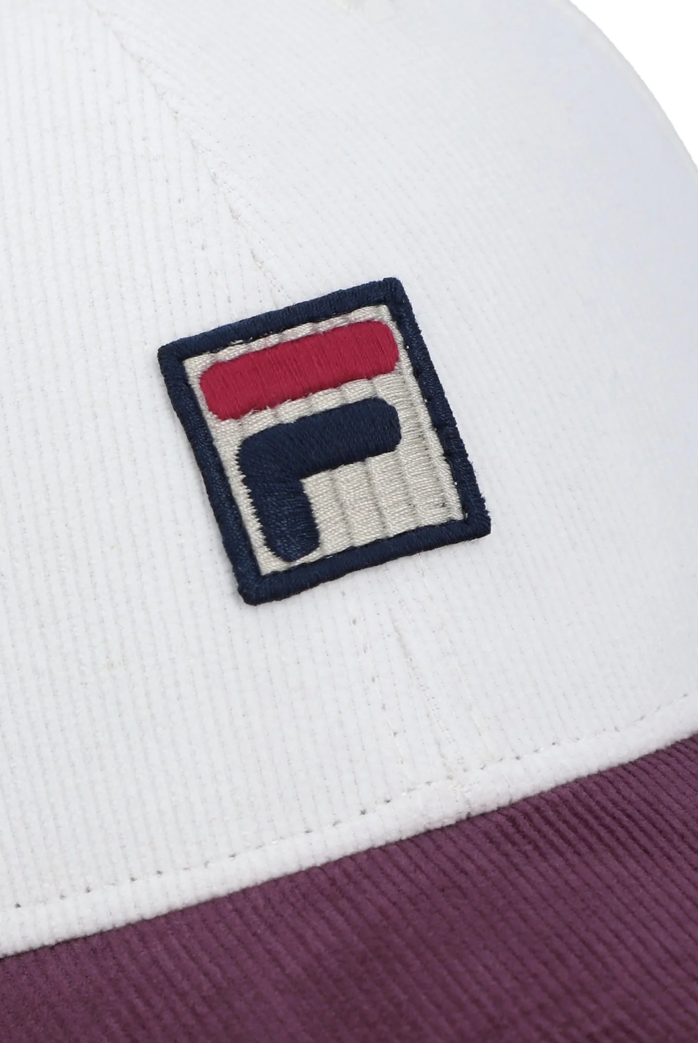 Gardenia Clarke Corduroy Colour Block Baseball Cap - Image 4