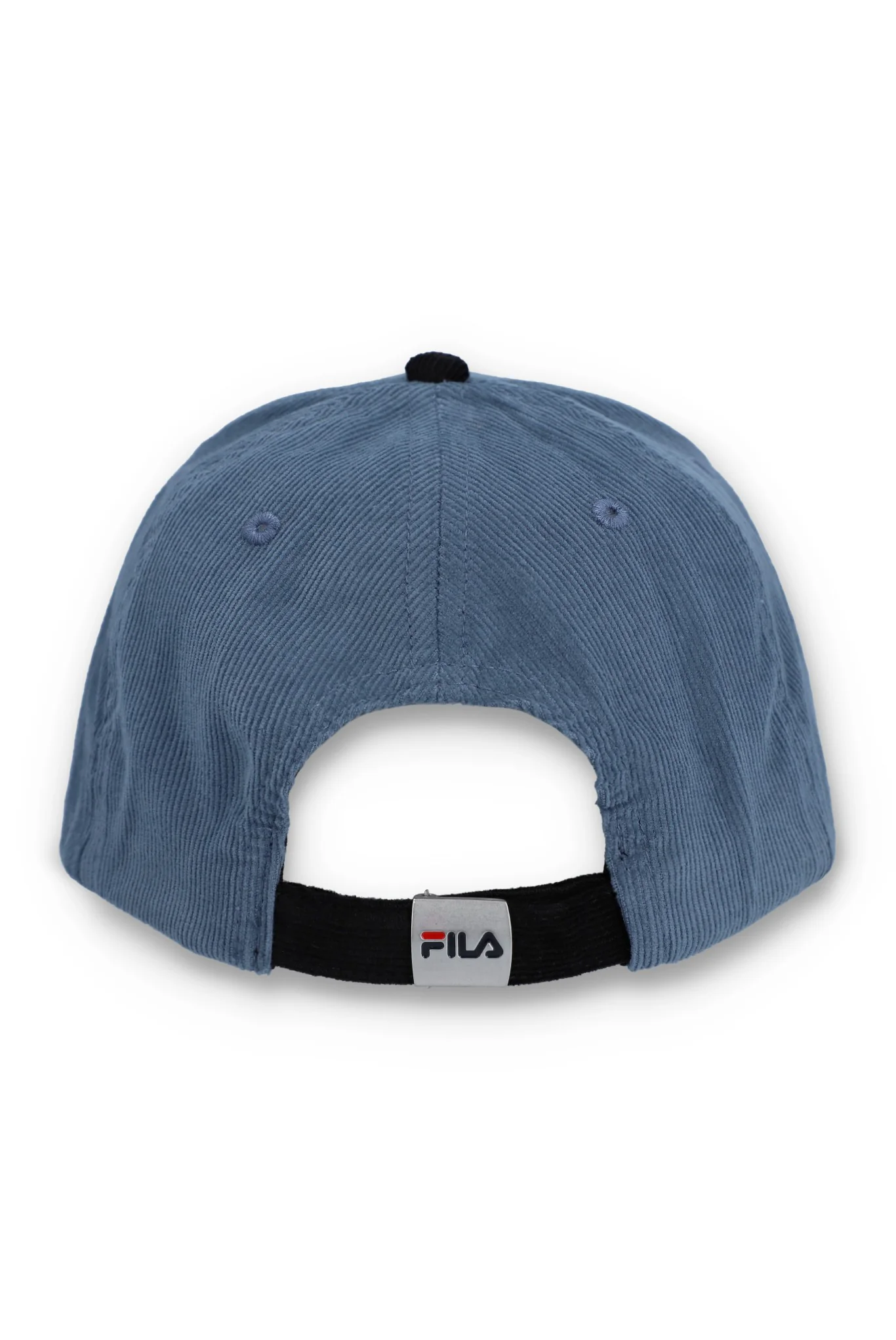 Vintage Indigo Clarke Corduroy Colour Block Baseball Cap - Image 3
