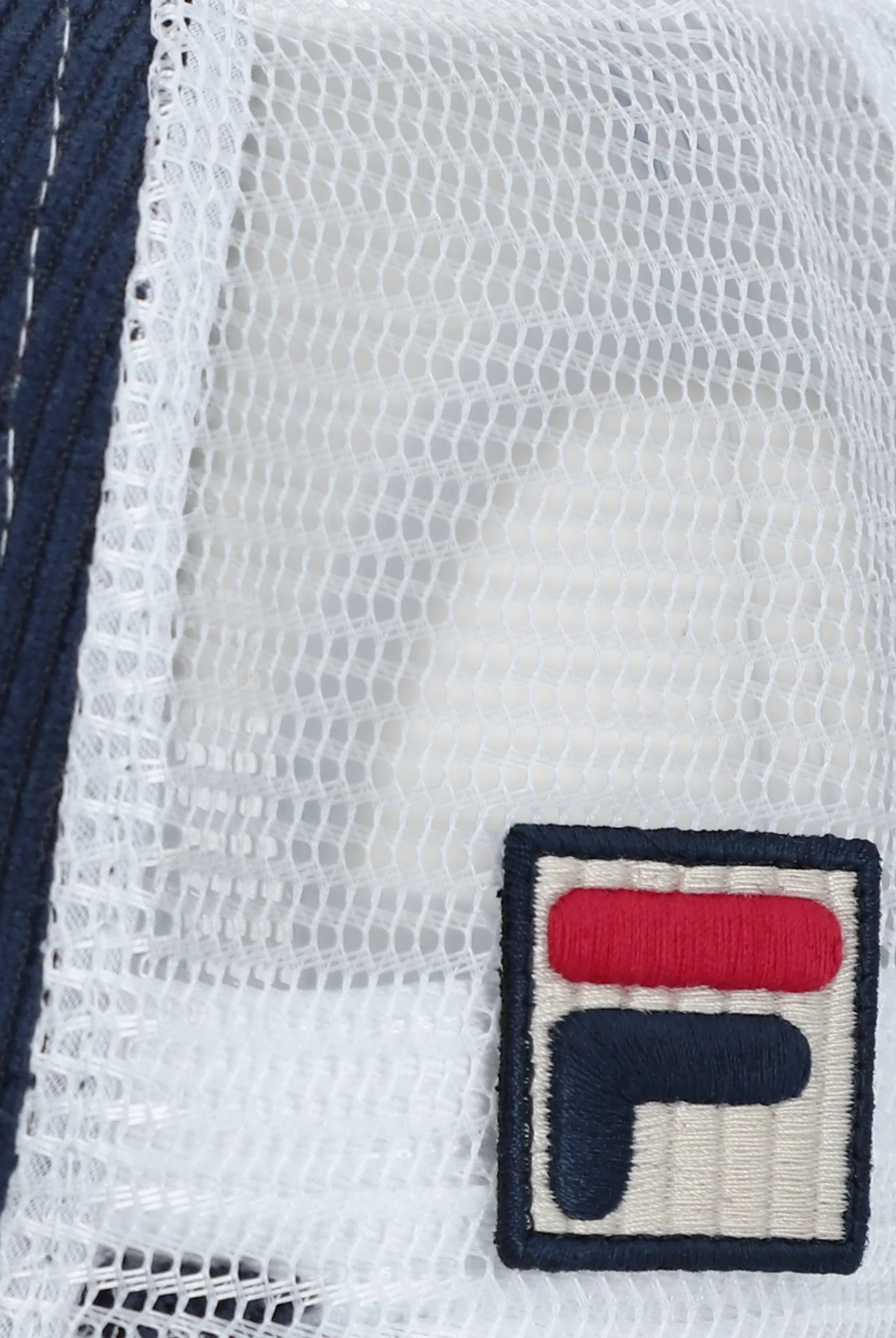 Fila Navy Cody Corduroy Mesh-Back Cap with Embroidered Graphic - Image 4