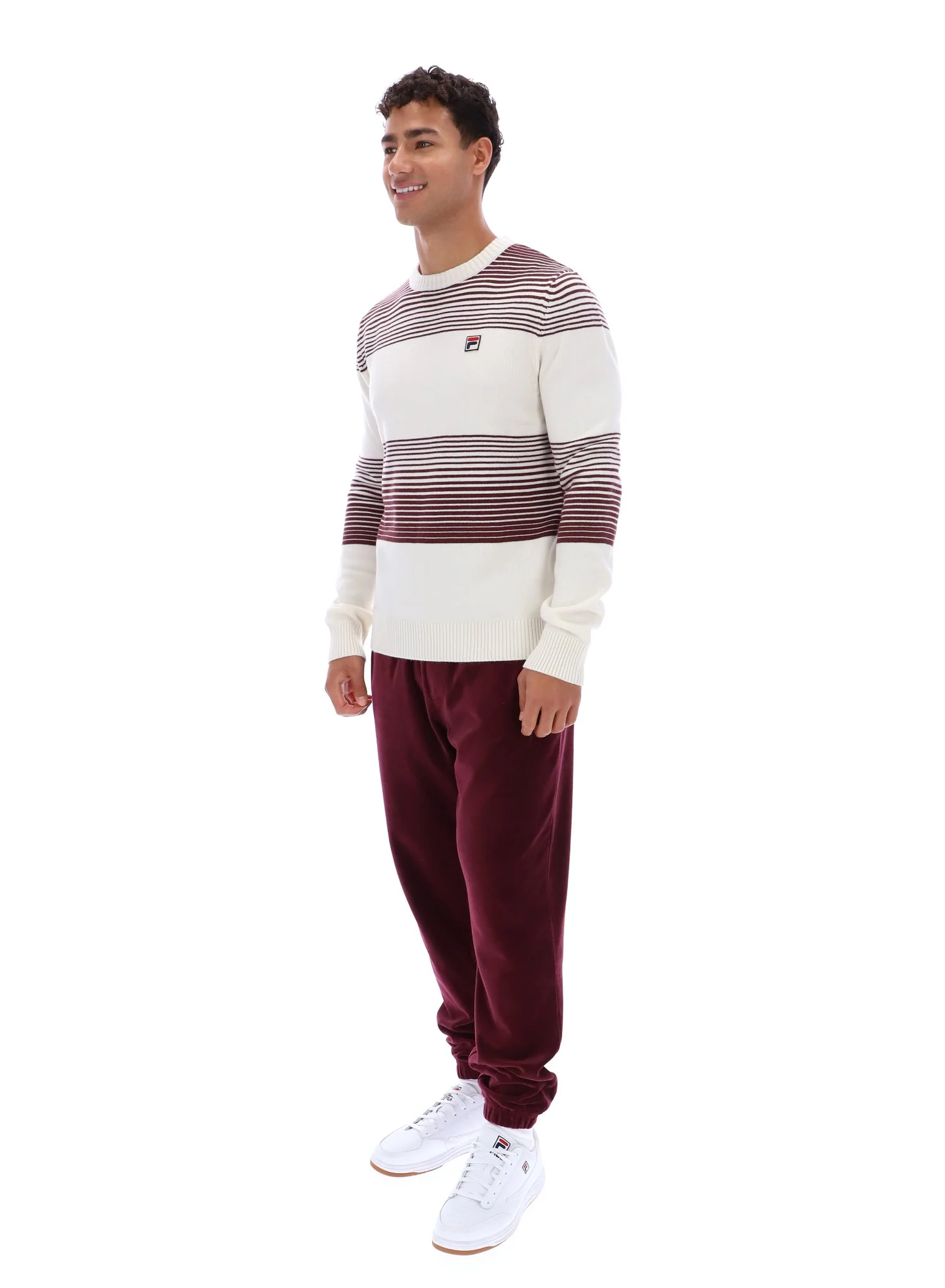 Gardenia Connor Striped Knit Crew Neck - Image 3
