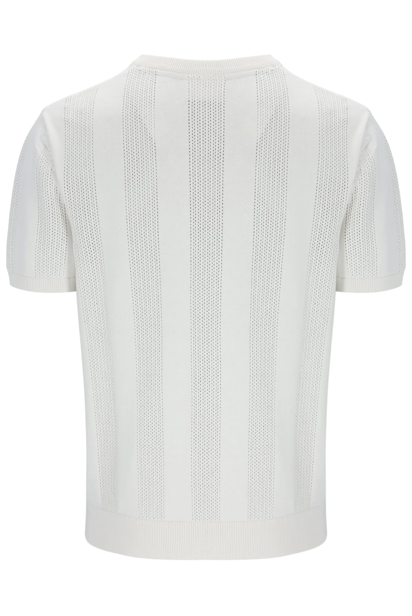 Gardenia Corrado Knitted Panel Tee - Image 9
