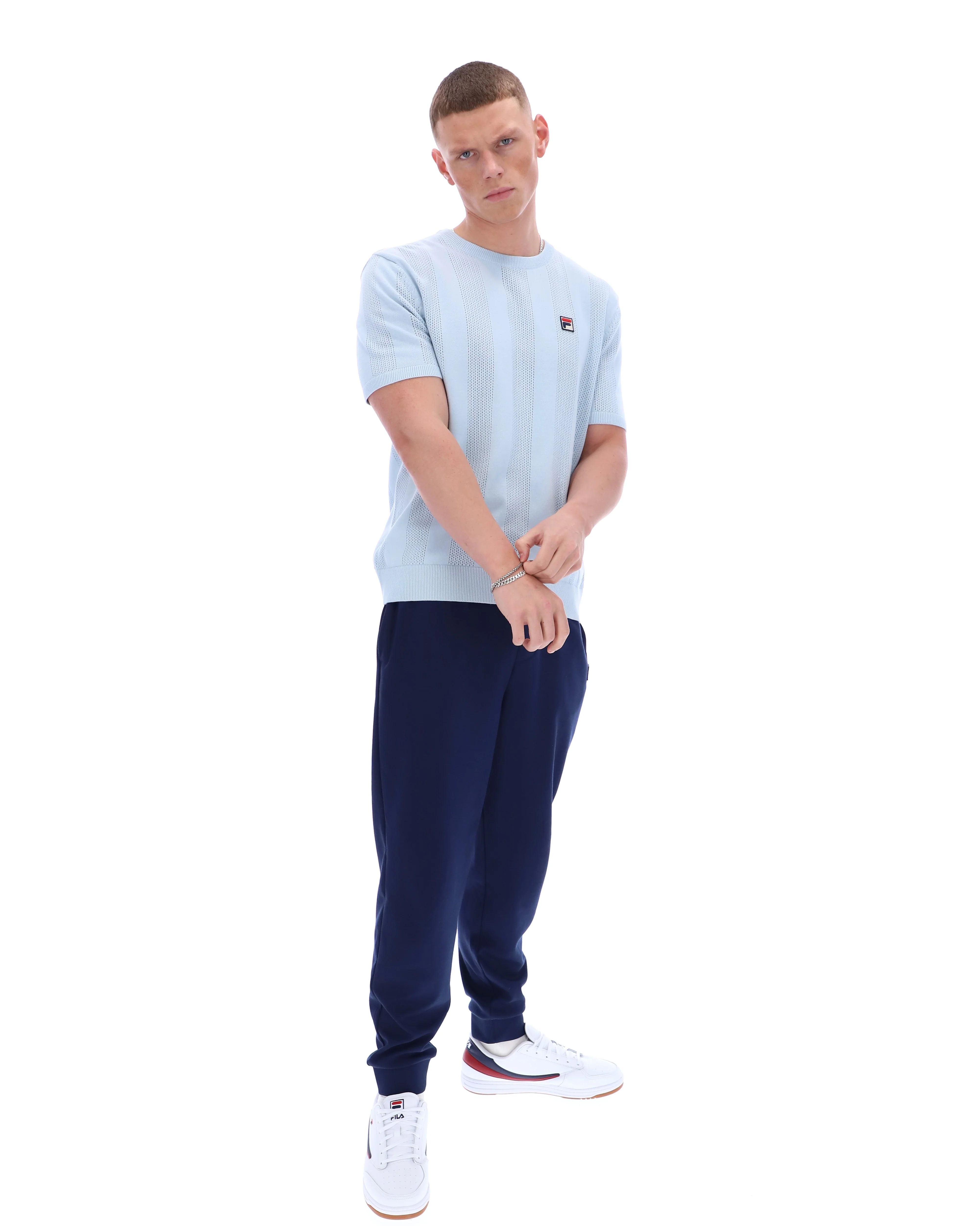 Skyway Corrado Knitted Panel Tee - Image 3