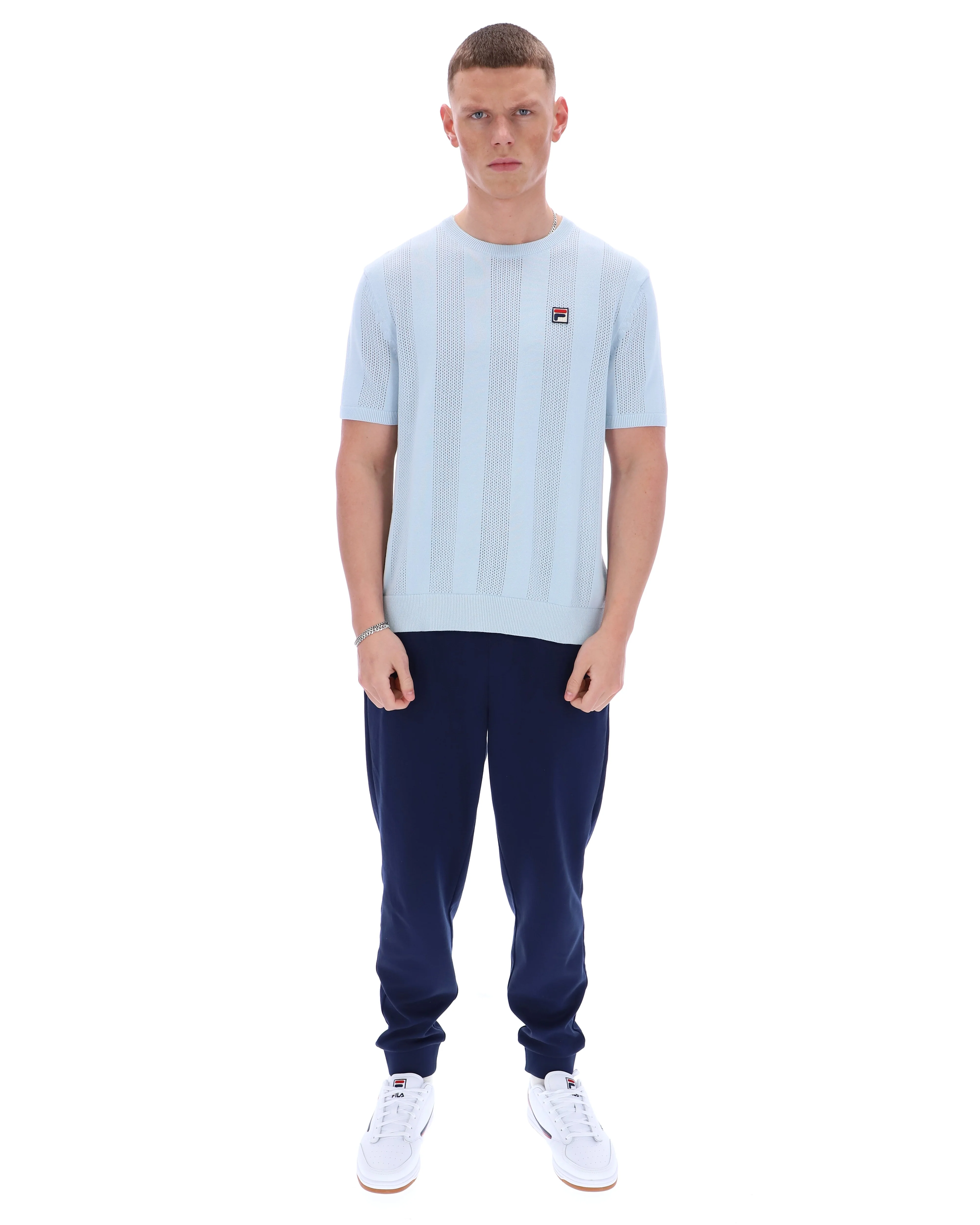 Skyway Corrado Knitted Panel Tee - Image 4