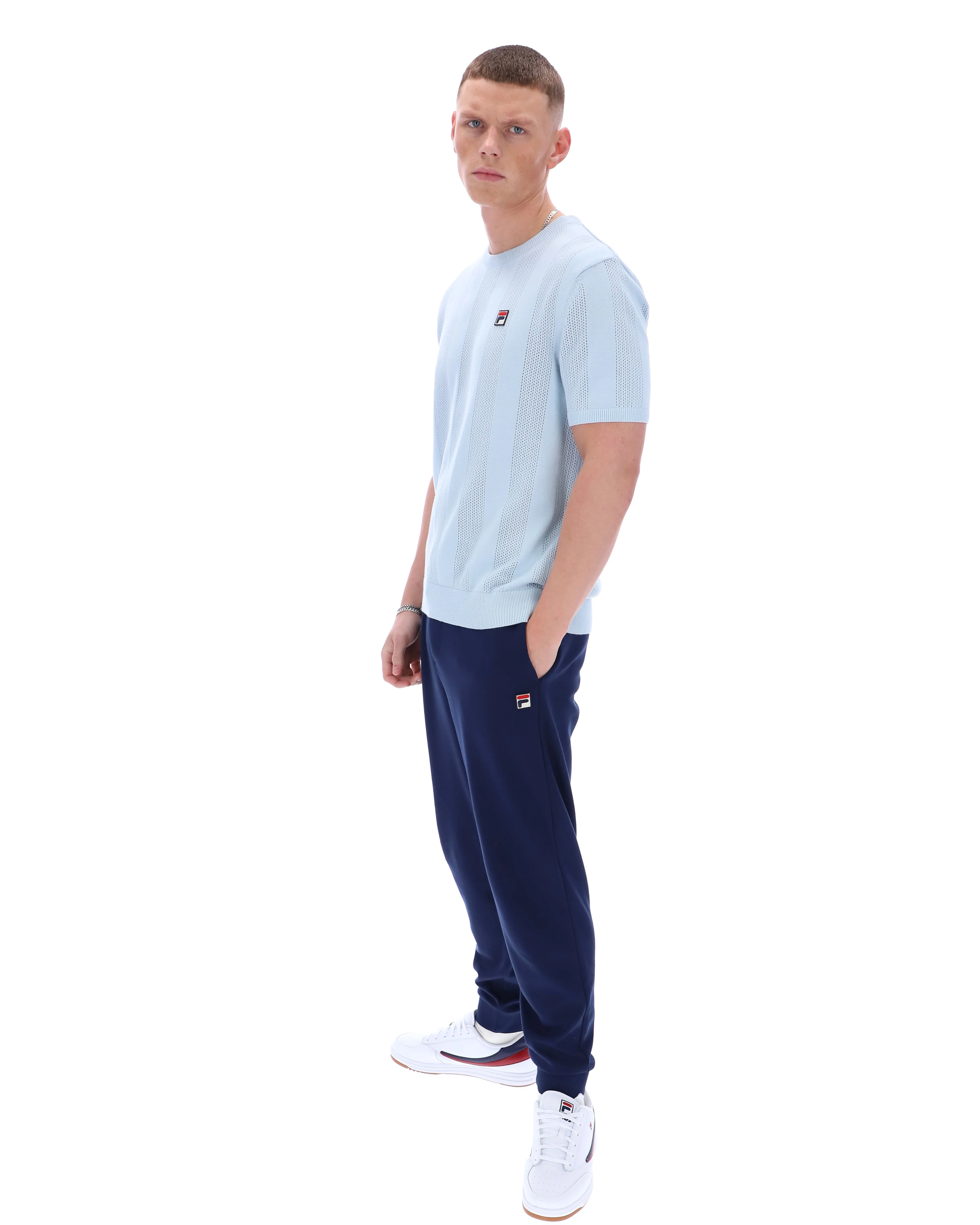Skyway Corrado Knitted Panel Tee - Image 5
