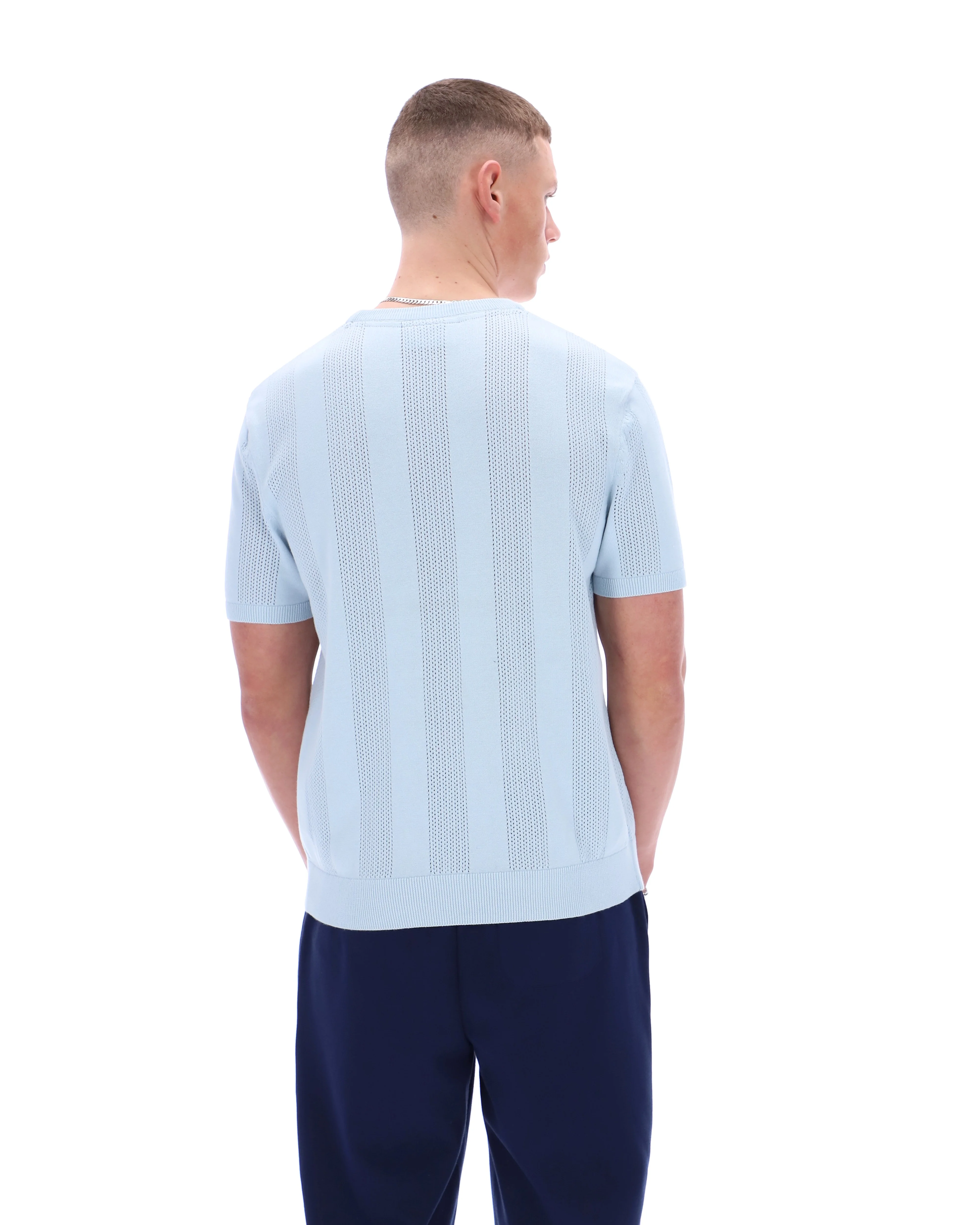 Skyway Corrado Knitted Panel Tee - Image 8