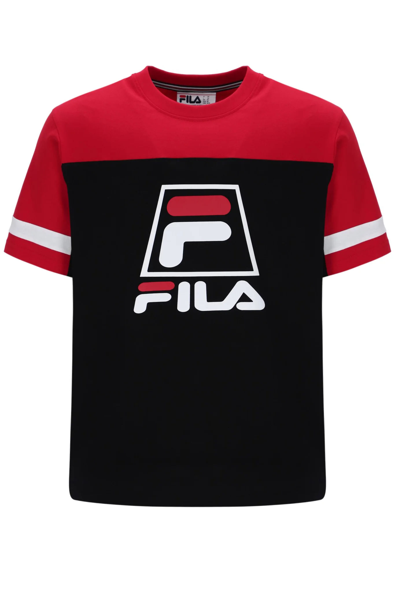Black Damon Cut and Sew Tee - Image 2
