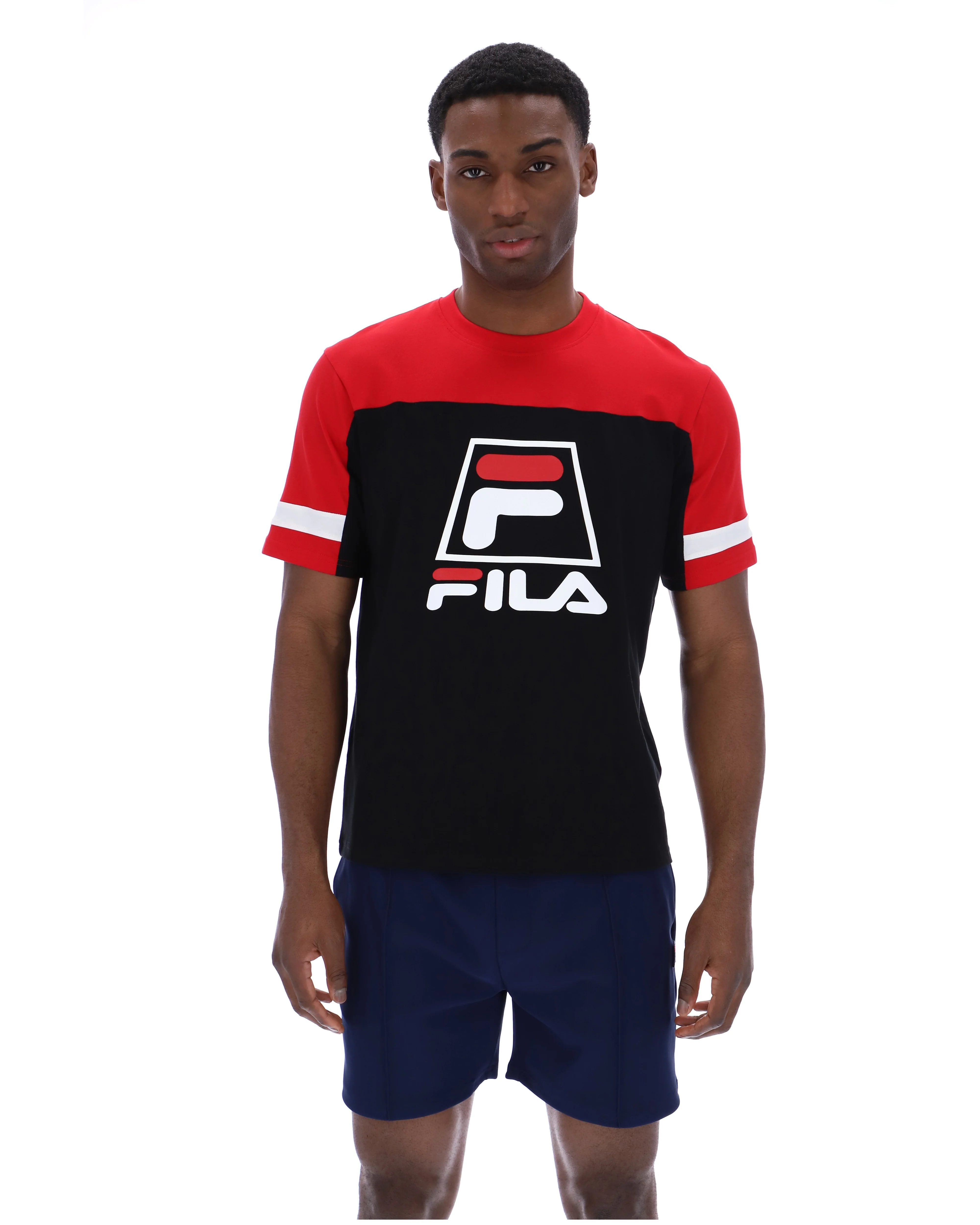 Black Damon Cut and Sew Tee - Image 4