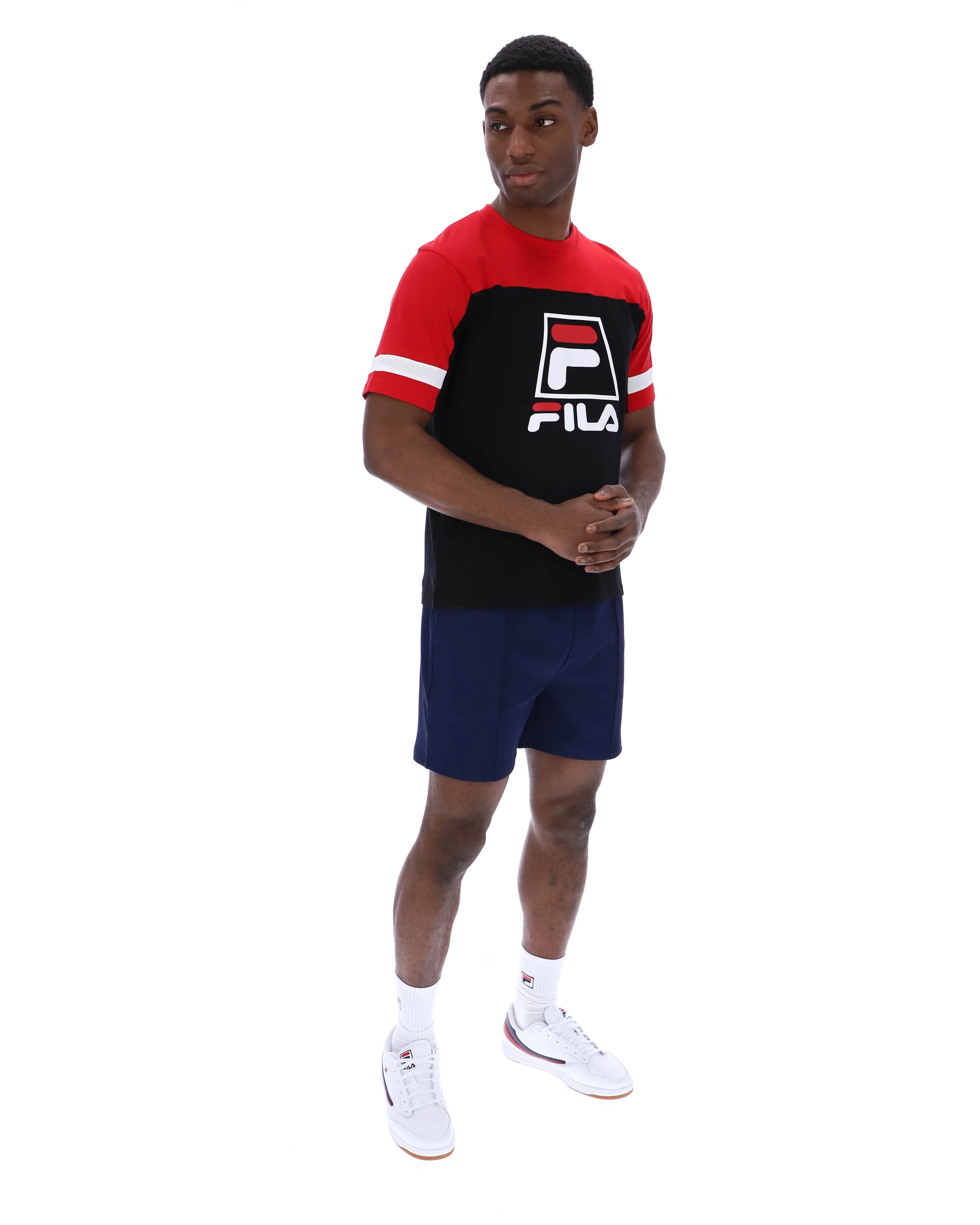 Black Damon Cut and Sew Tee - Image 6