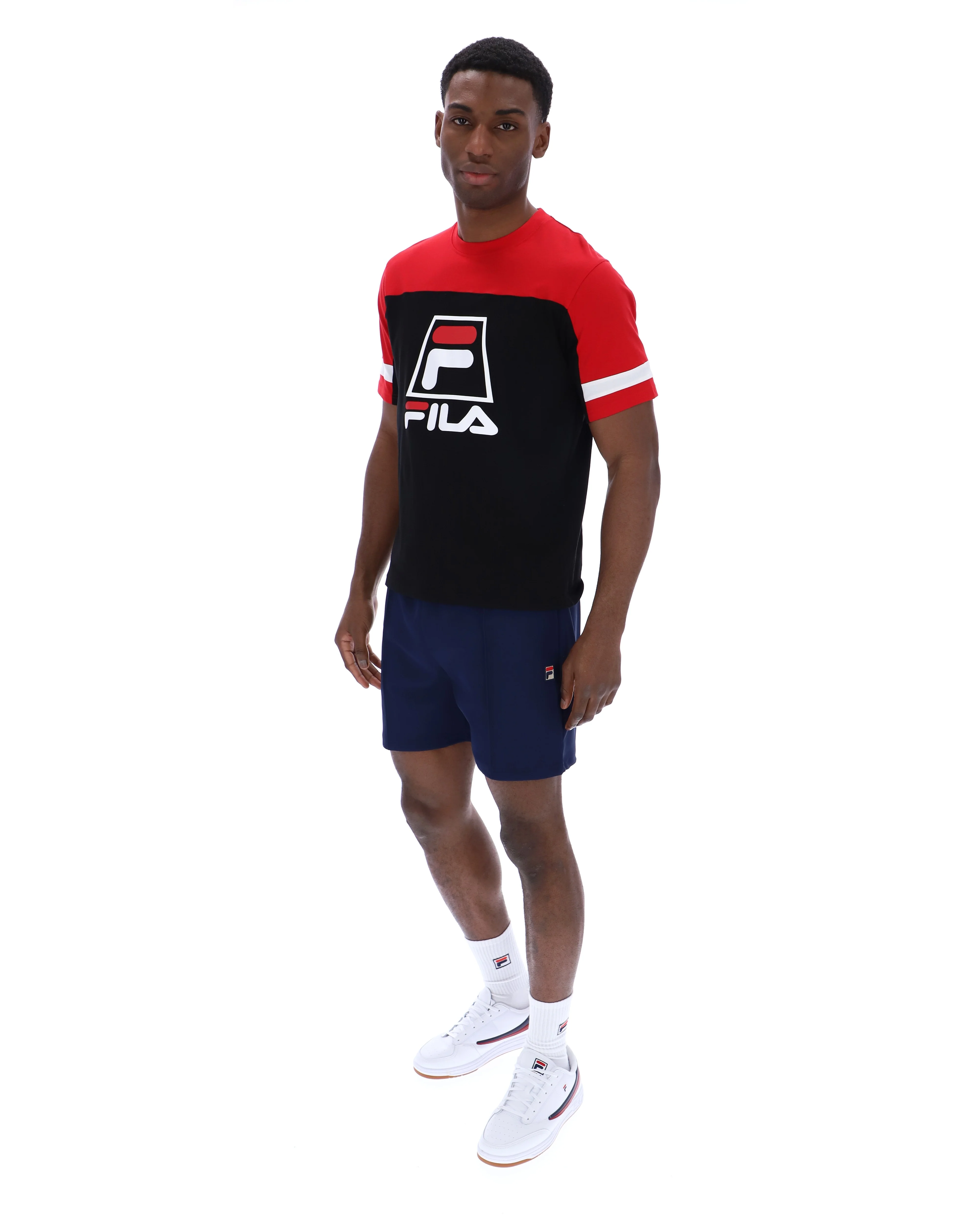 Black Damon Cut and Sew Tee - Image 7