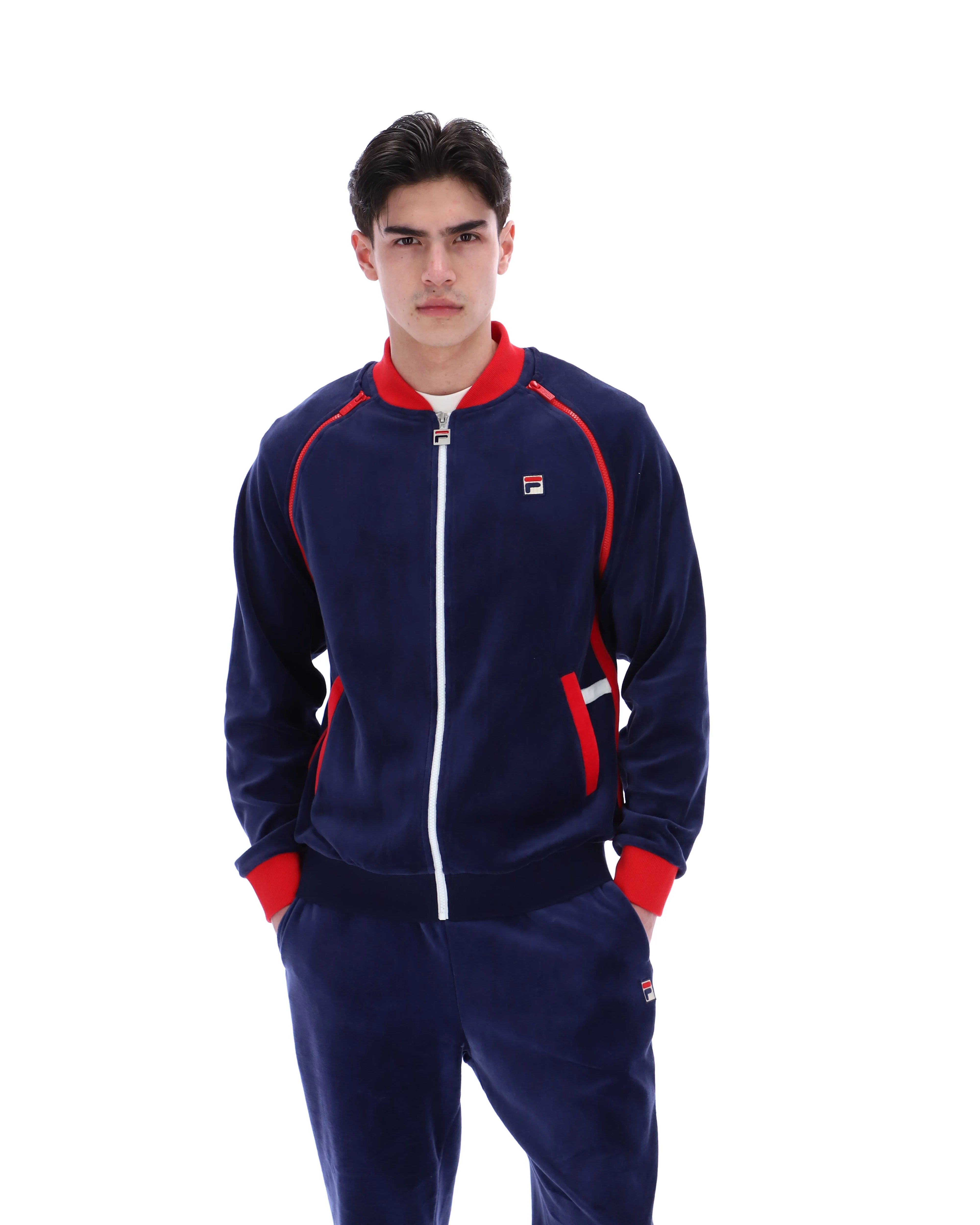 Fila Navy Daniele Archive Versatile Track Top - Image 4
