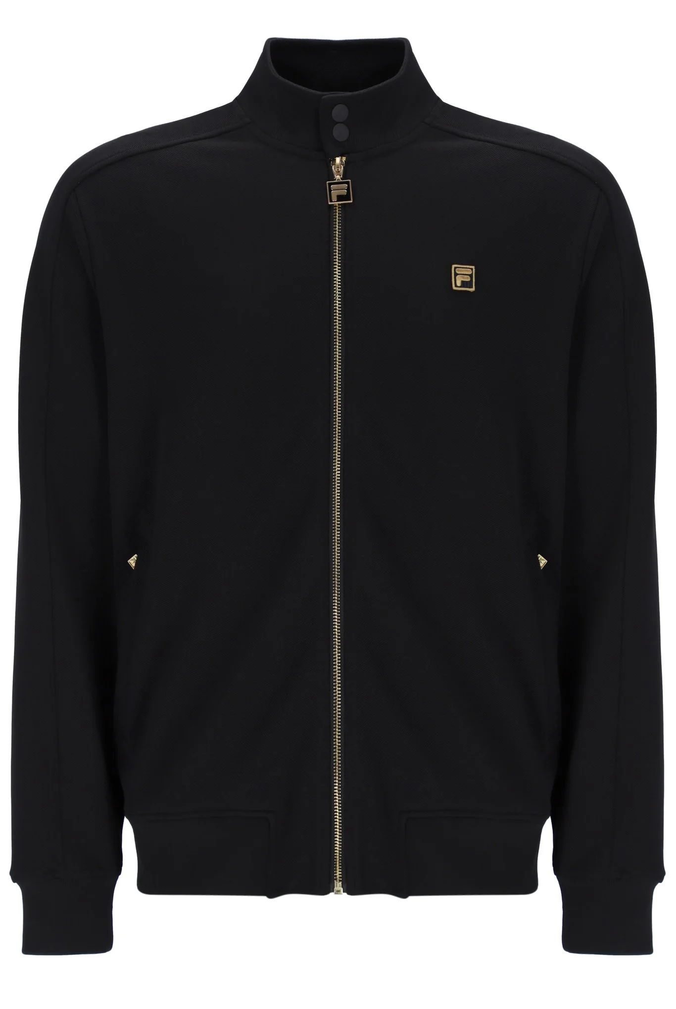 Black Davey Full Zip Track Top - Image 8