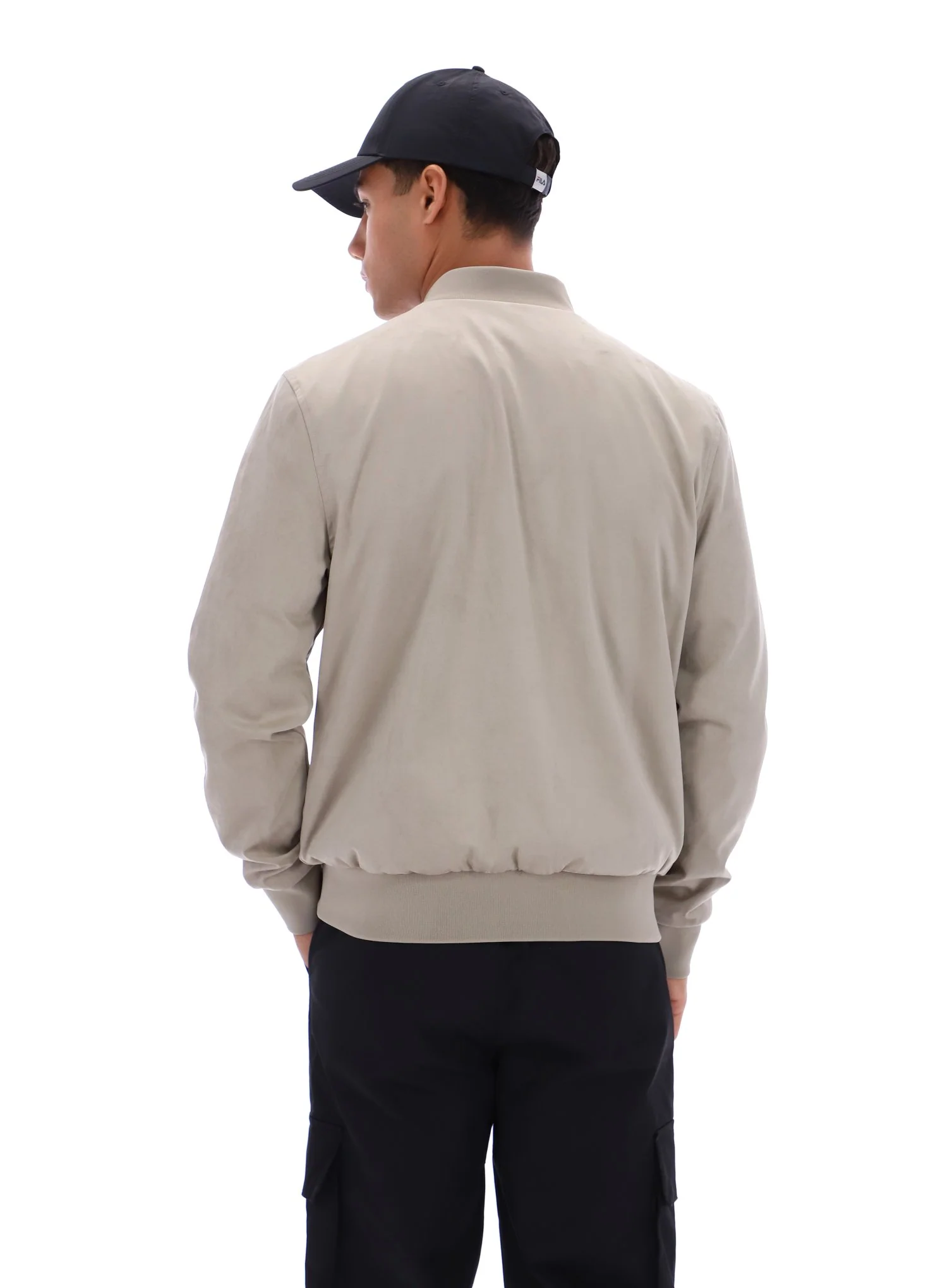Vintage Khaki Dean Full Zip Faux Suede Jacket - Image 7