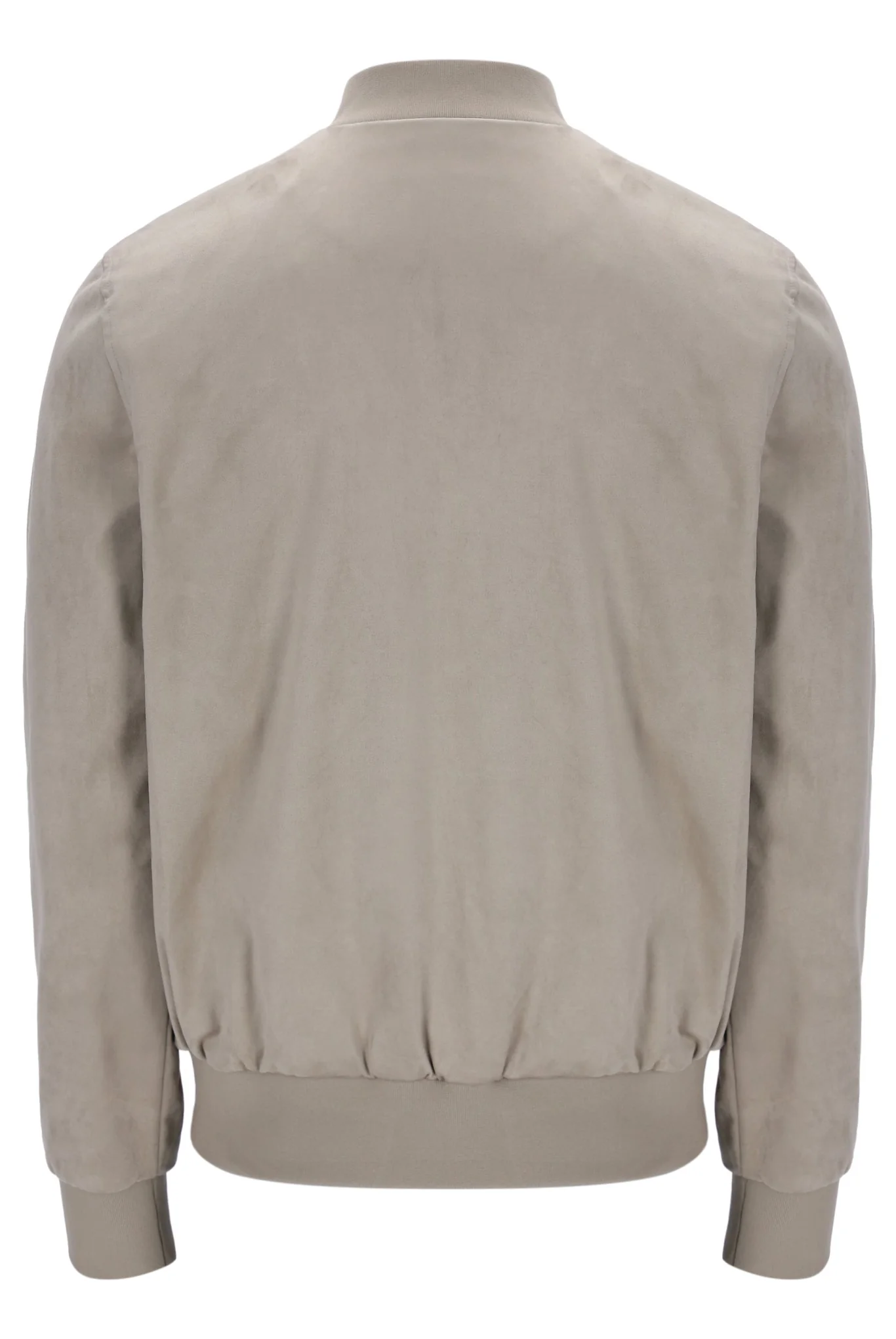 Vintage Khaki Dean Full Zip Faux Suede Jacket - Image 9