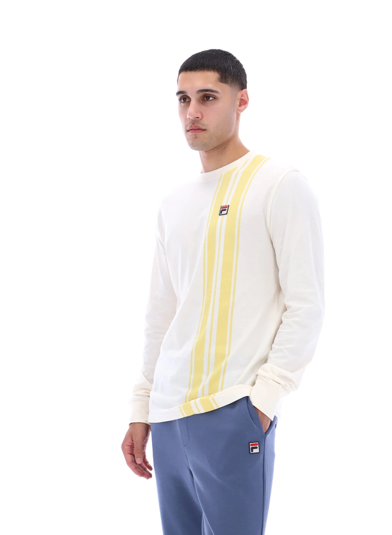 Gardenia Deem Long Sleeve Striped Top - Image 2