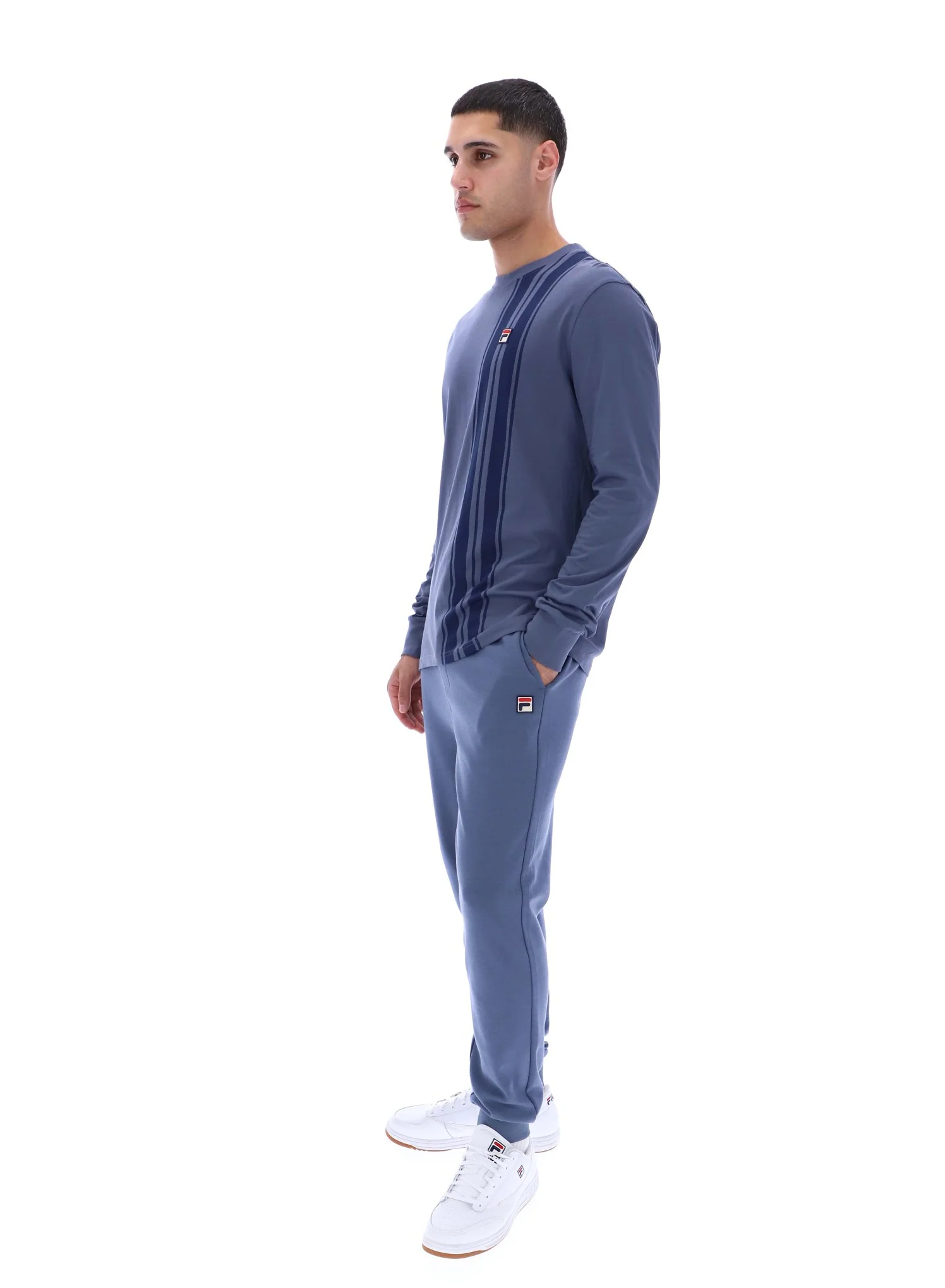 Vintage Indigo Deem Long Sleeve Striped Top - Image 4