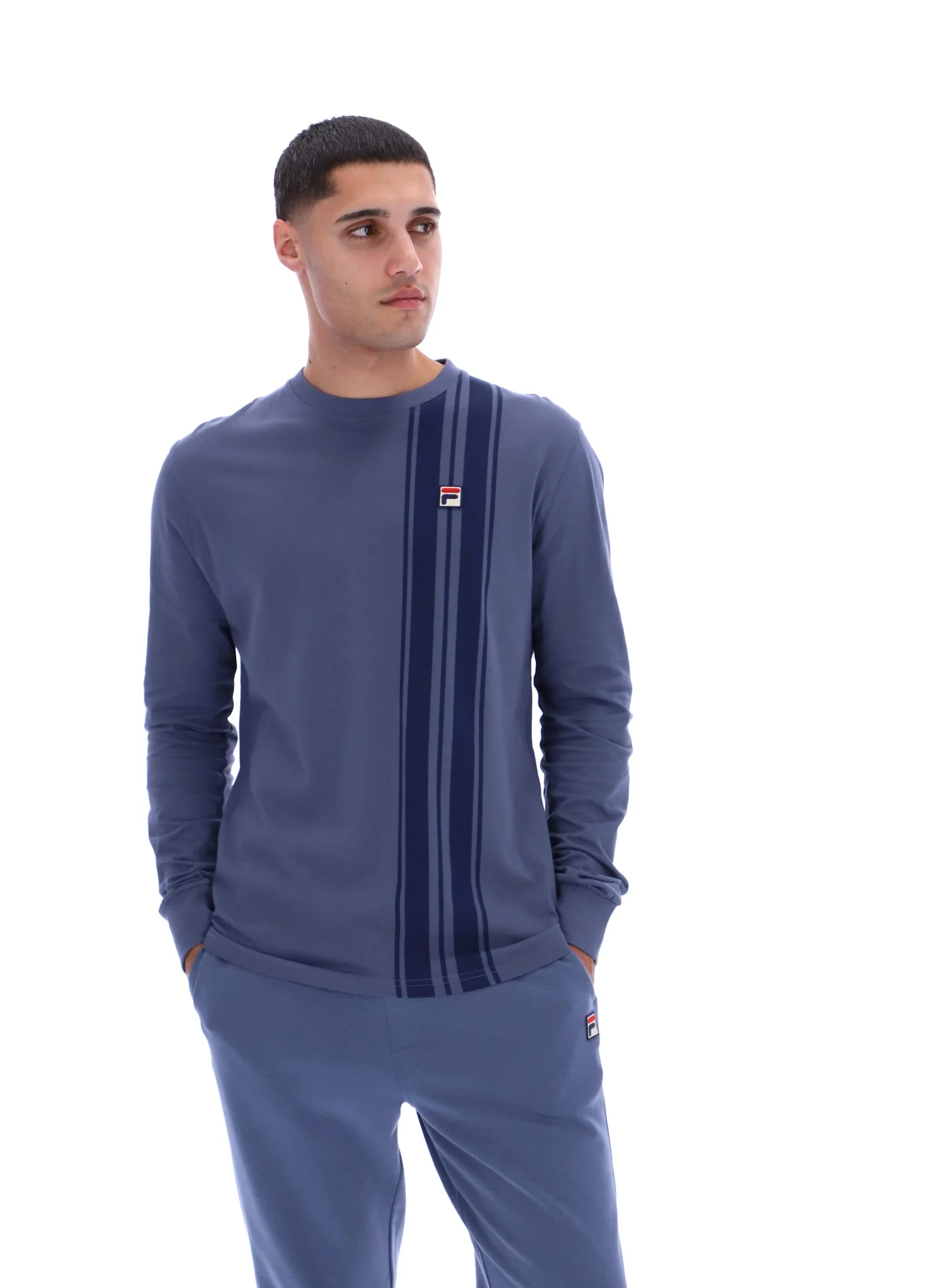 Vintage Indigo Deem Long Sleeve Striped Top - Image 5