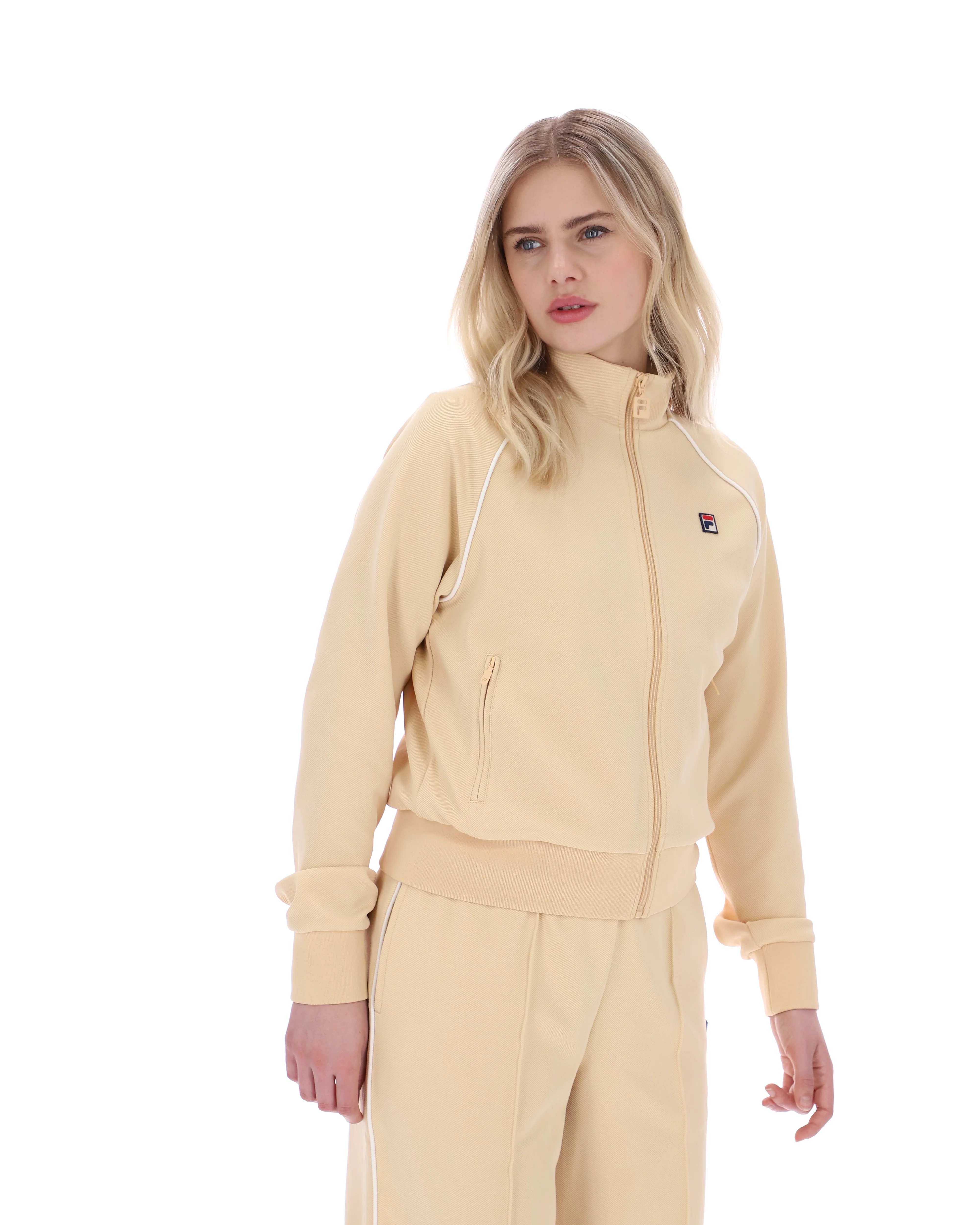 Classic Beige Diano Track Top - Image 6