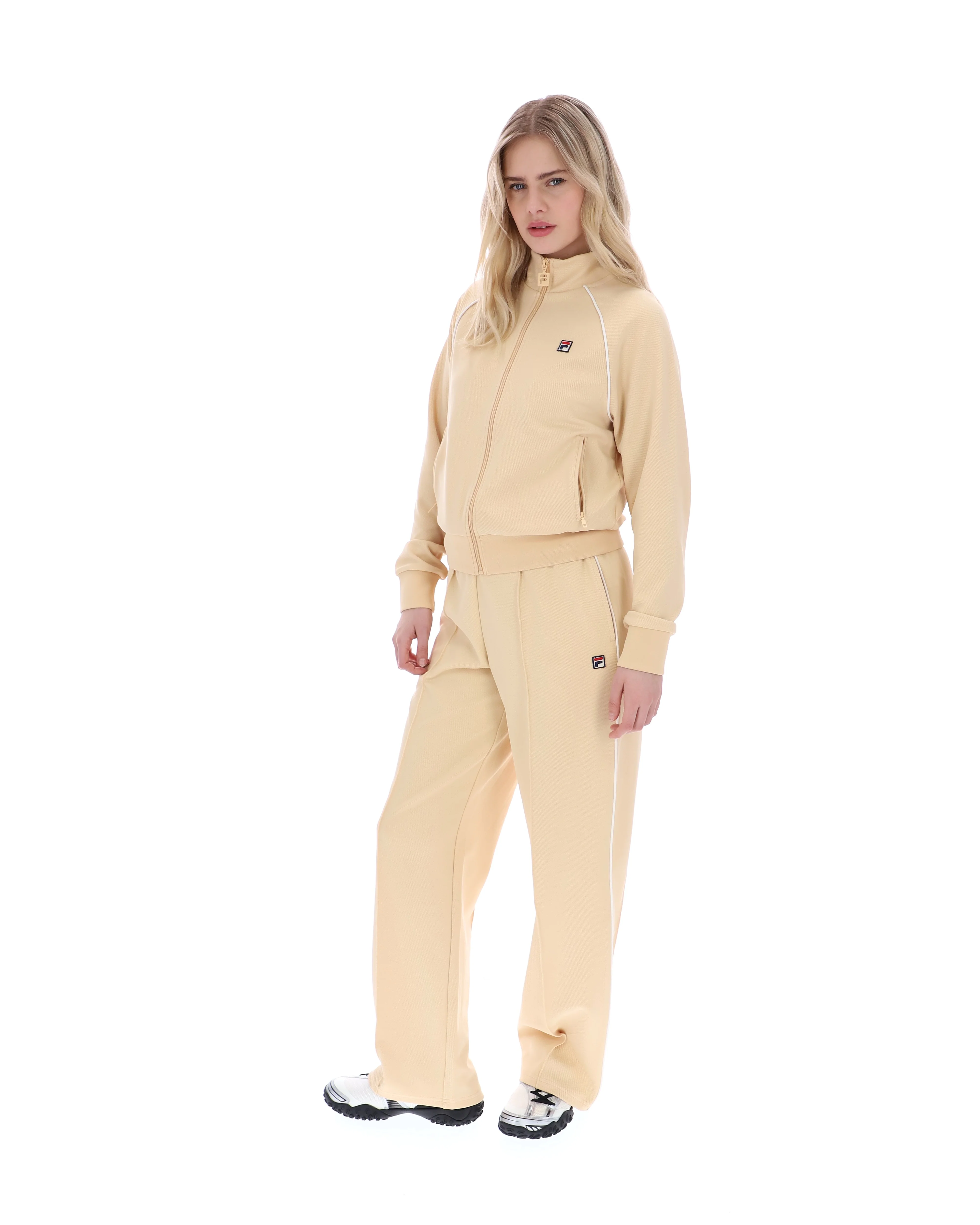 Classic Beige Diano Track Top - Image 7