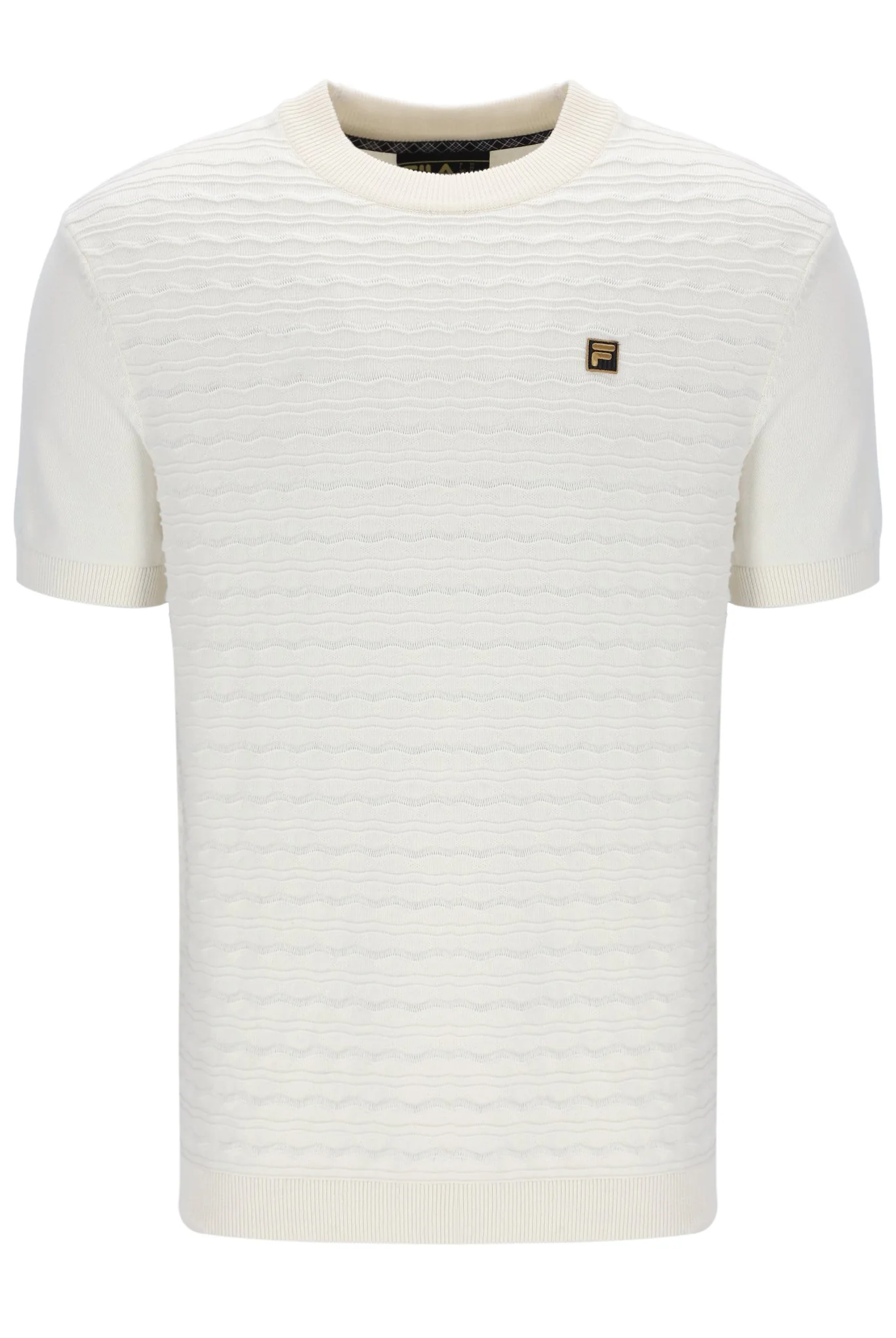 Coconut Milk Don Textured Knitted T-Shirt - Image 2