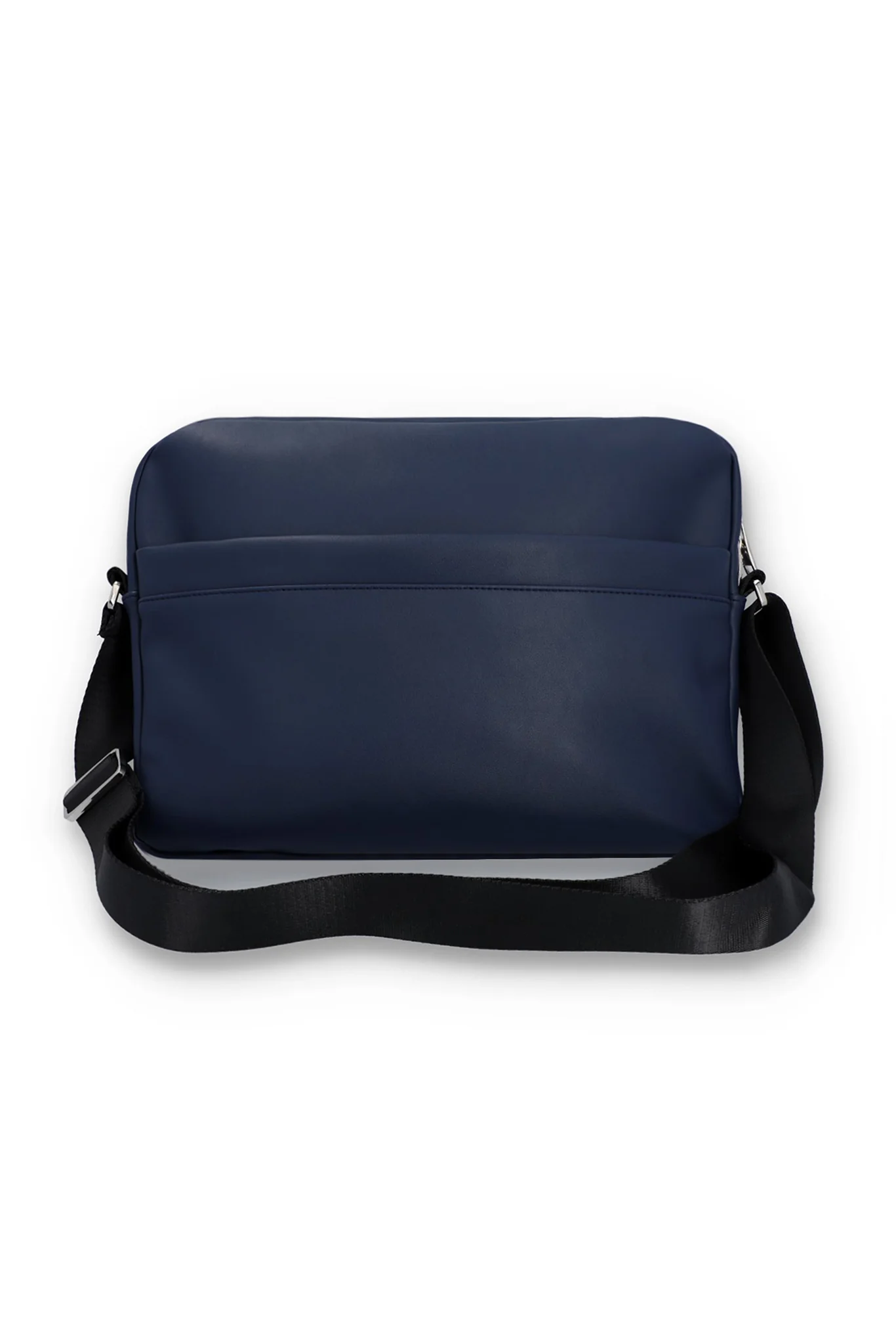 Fila Navy Durnes Faux Leather Flight Bag - Image 3