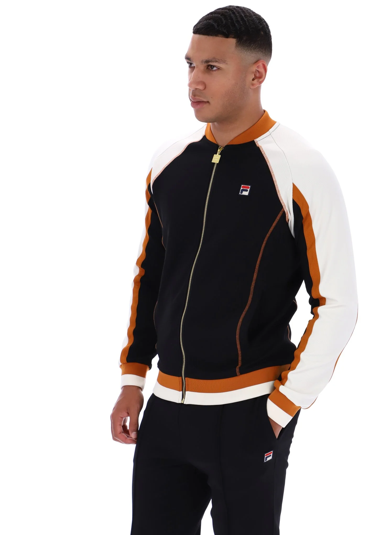 Black Eliot Track Top - Image 2