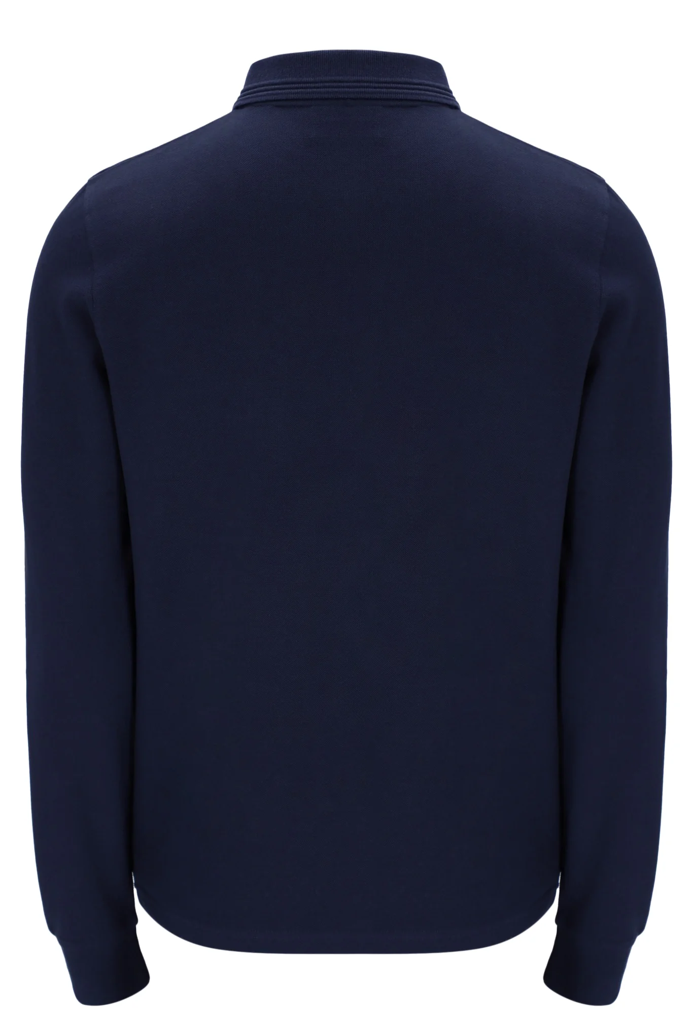 Fila Navy Emiliano Long-Sleeve Polo - Image 8
