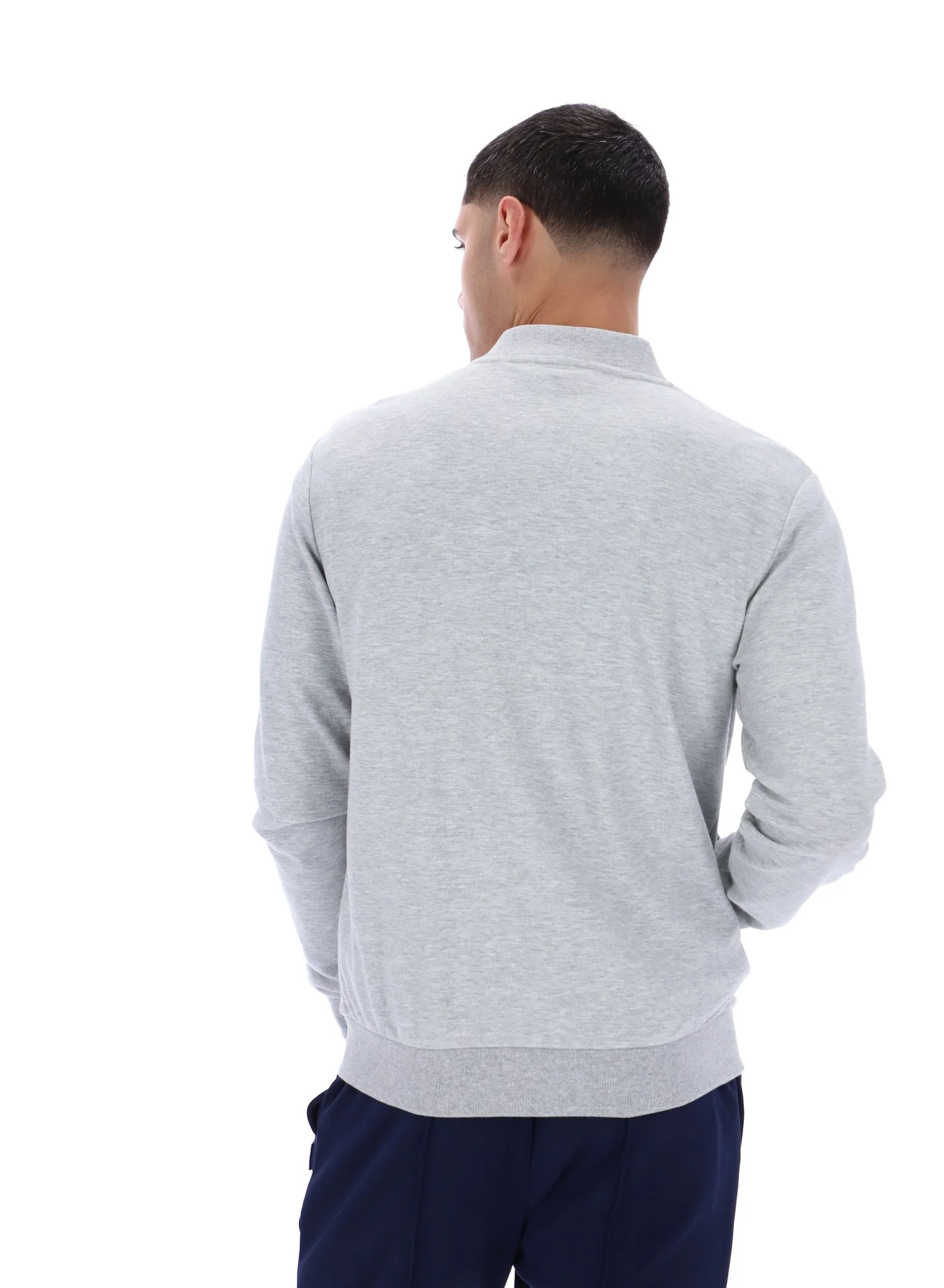 Grey Marl Emilio Track Top - Image 7