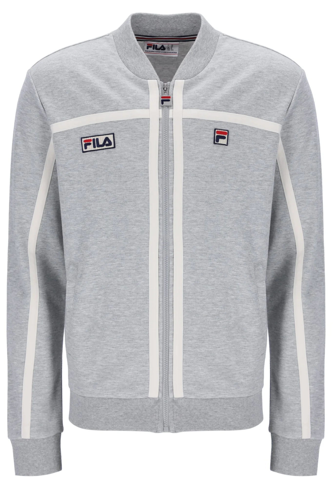 Grey Marl Emilio Track Top - Image 8