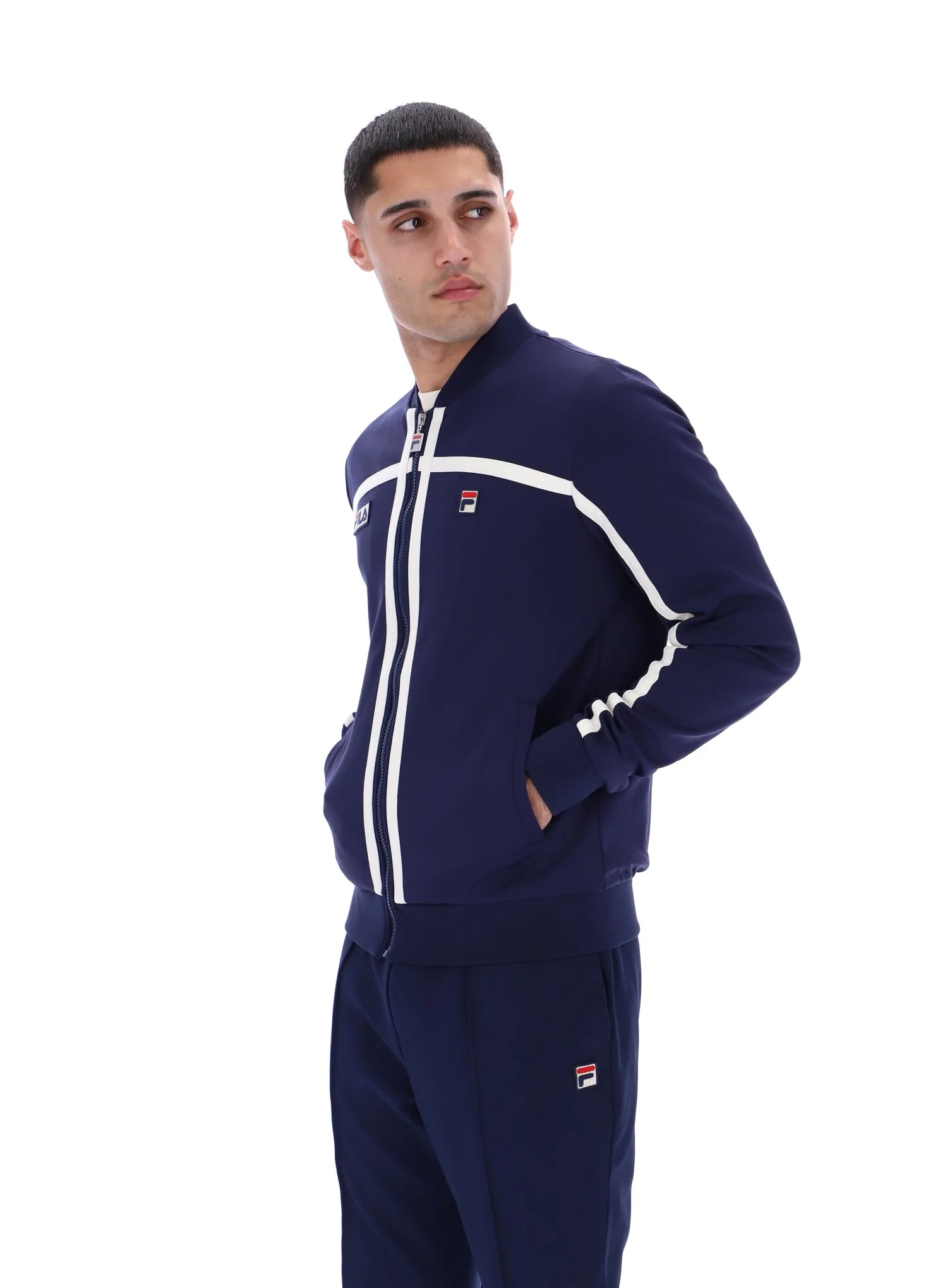 Fila Navy Emilio Track Top - Image 2