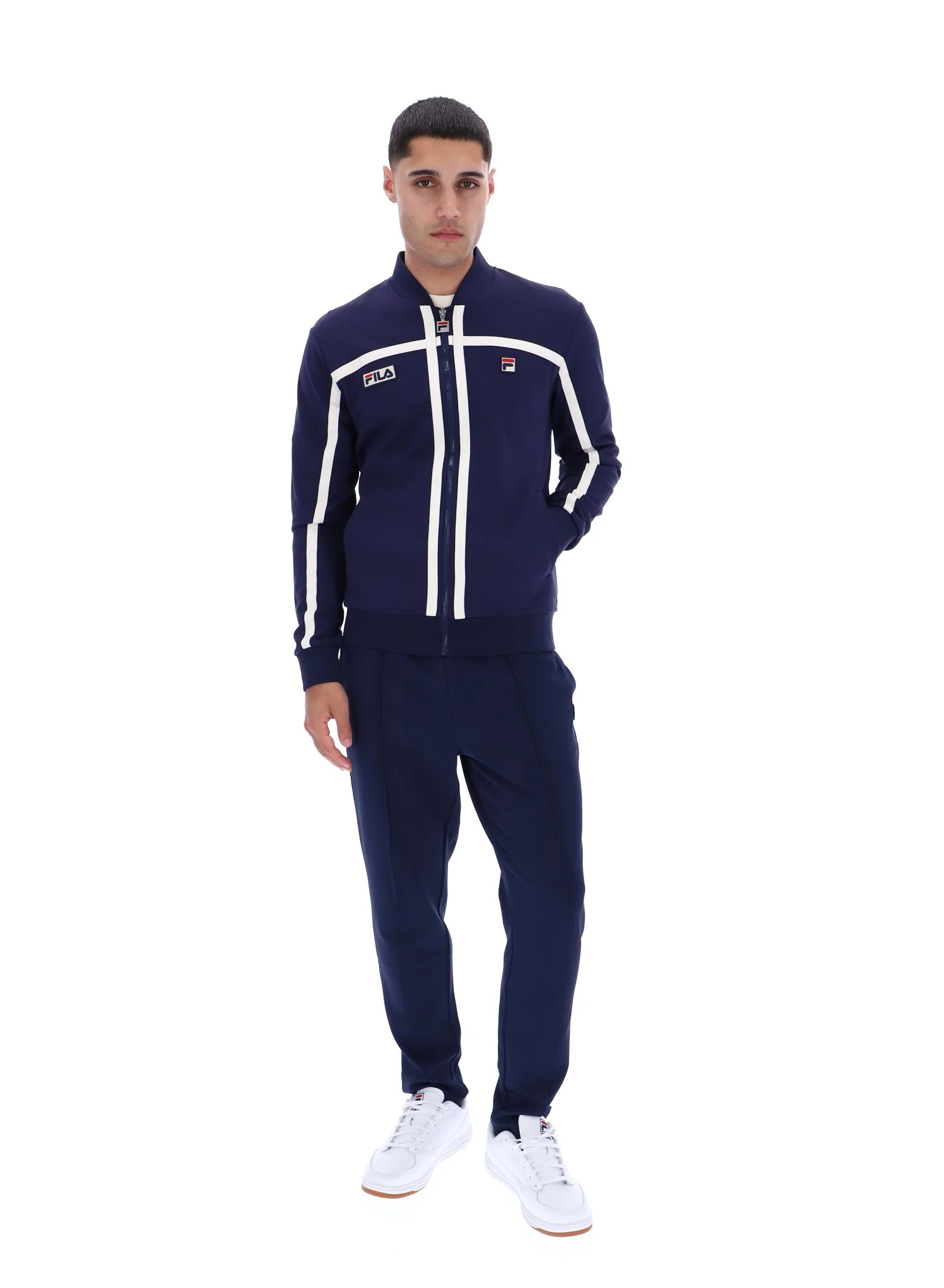 Fila Navy Emilio Track Top - Image 3