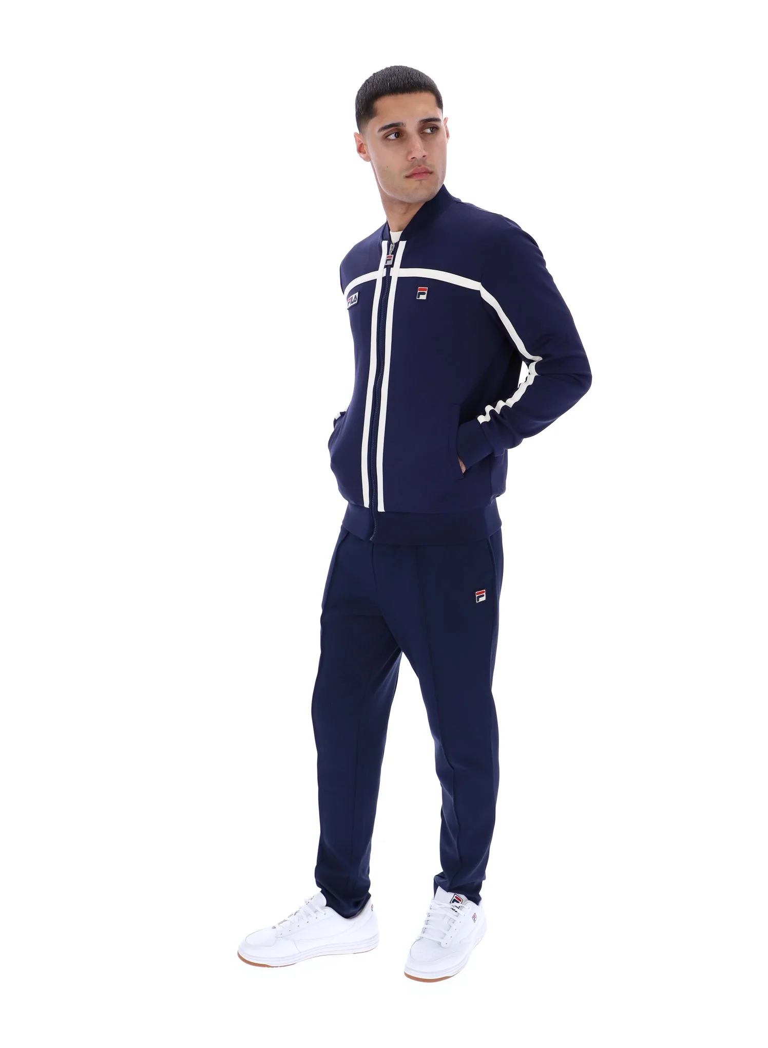 Fila Navy Emilio Track Top - Image 4