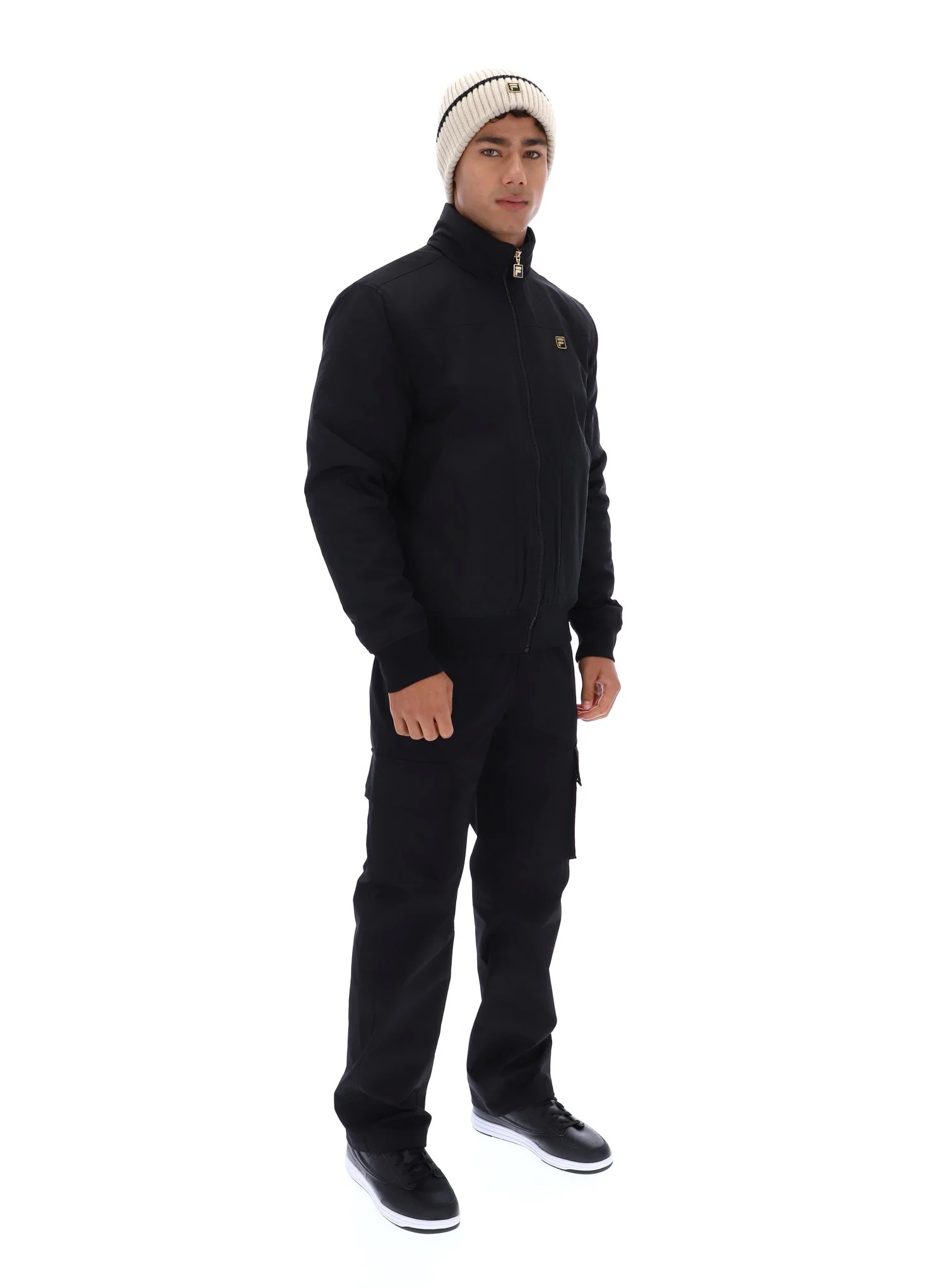 Black Etton Bomber Jacket - Image 6