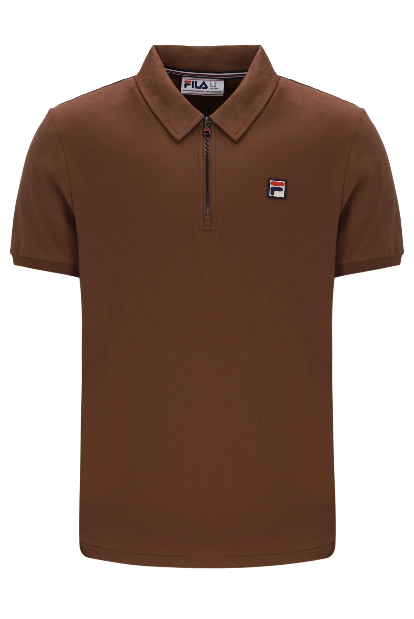 Cappuccino Ettore Zip Polo - Image 2