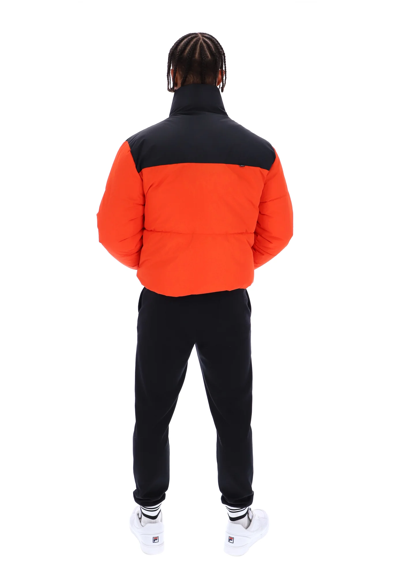 Tangerine Tango Evan Unisex Panelled Puffer Jacket - Image 6