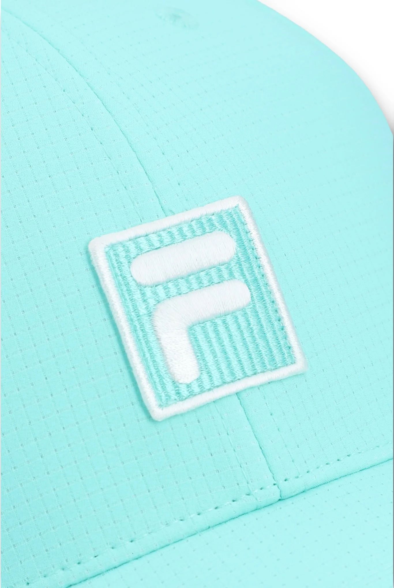 Aqua F-Box Woven Ball Cap - Image 4