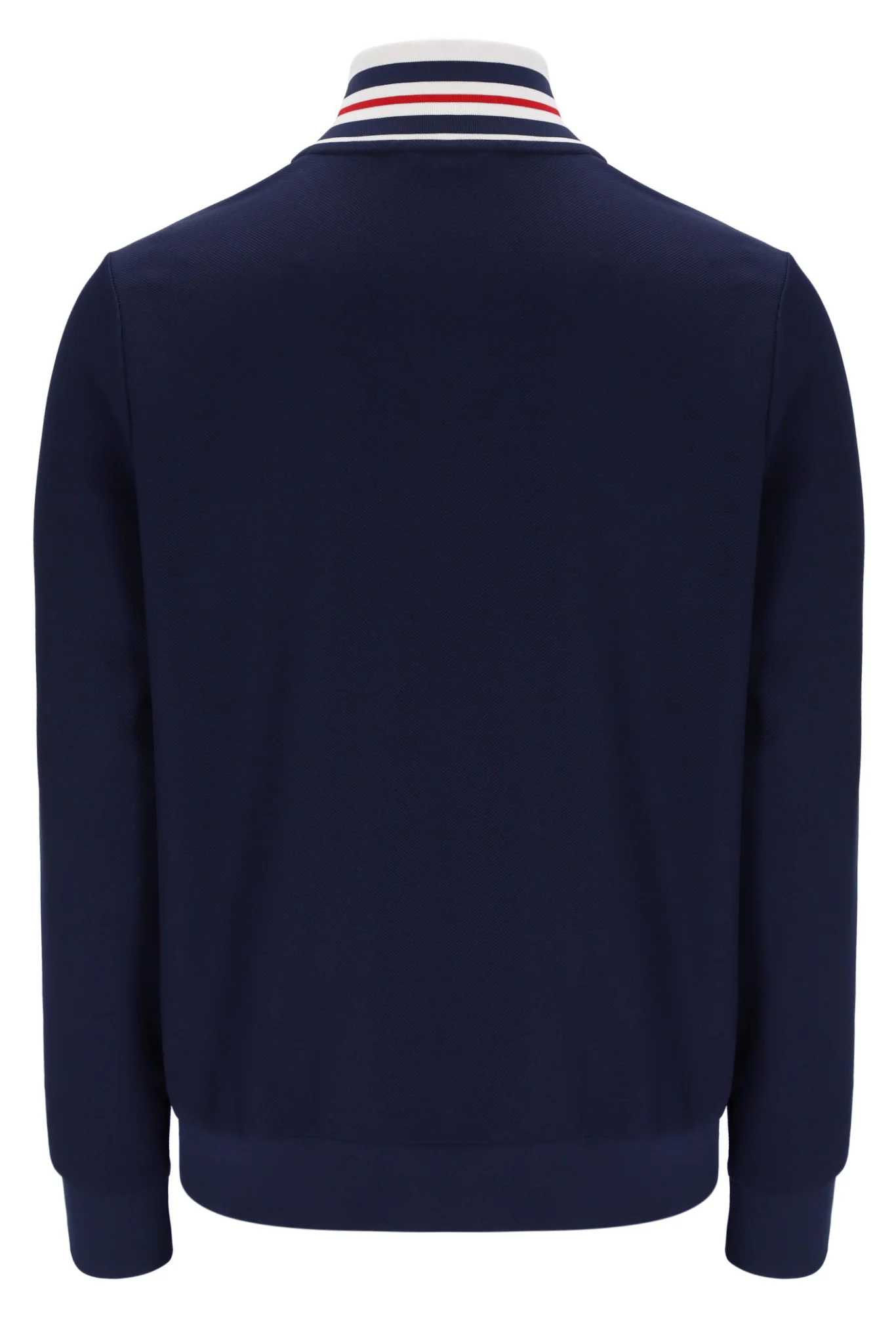 Fila Navy Federico Tipped Neck Track Top - Image 9