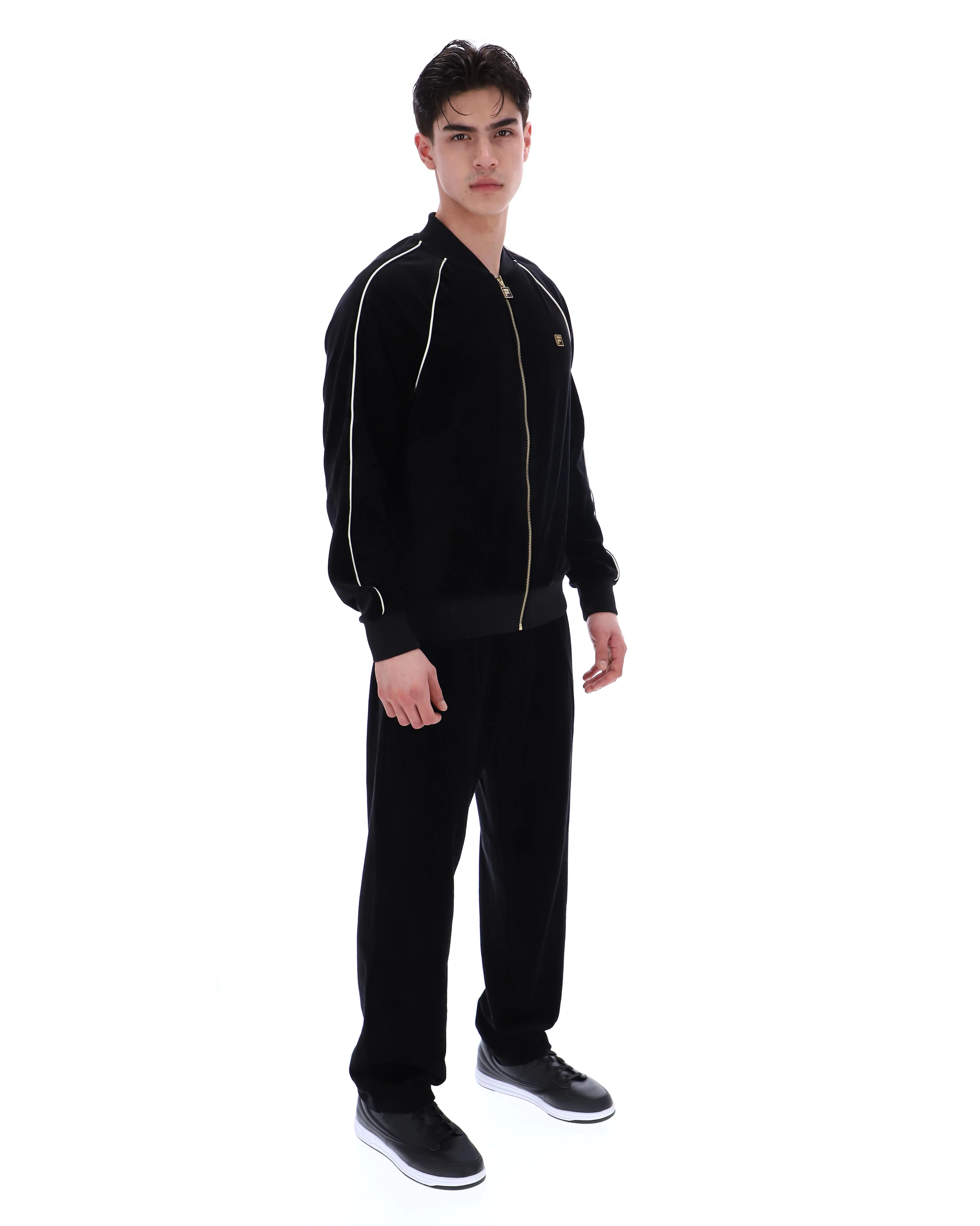 Black Fella Velour Jacket - Image 3