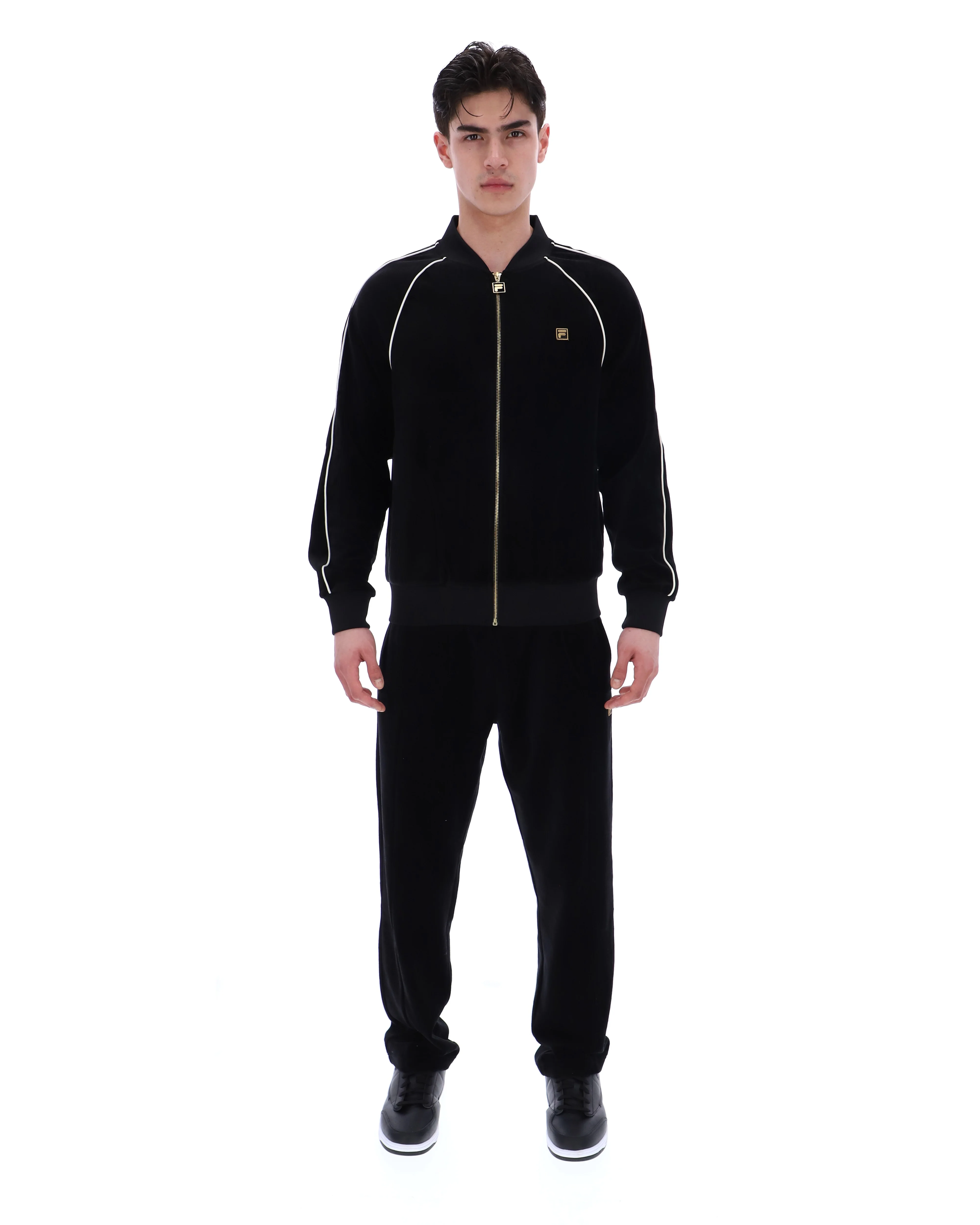 Black Fella Velour Jacket - Image 4