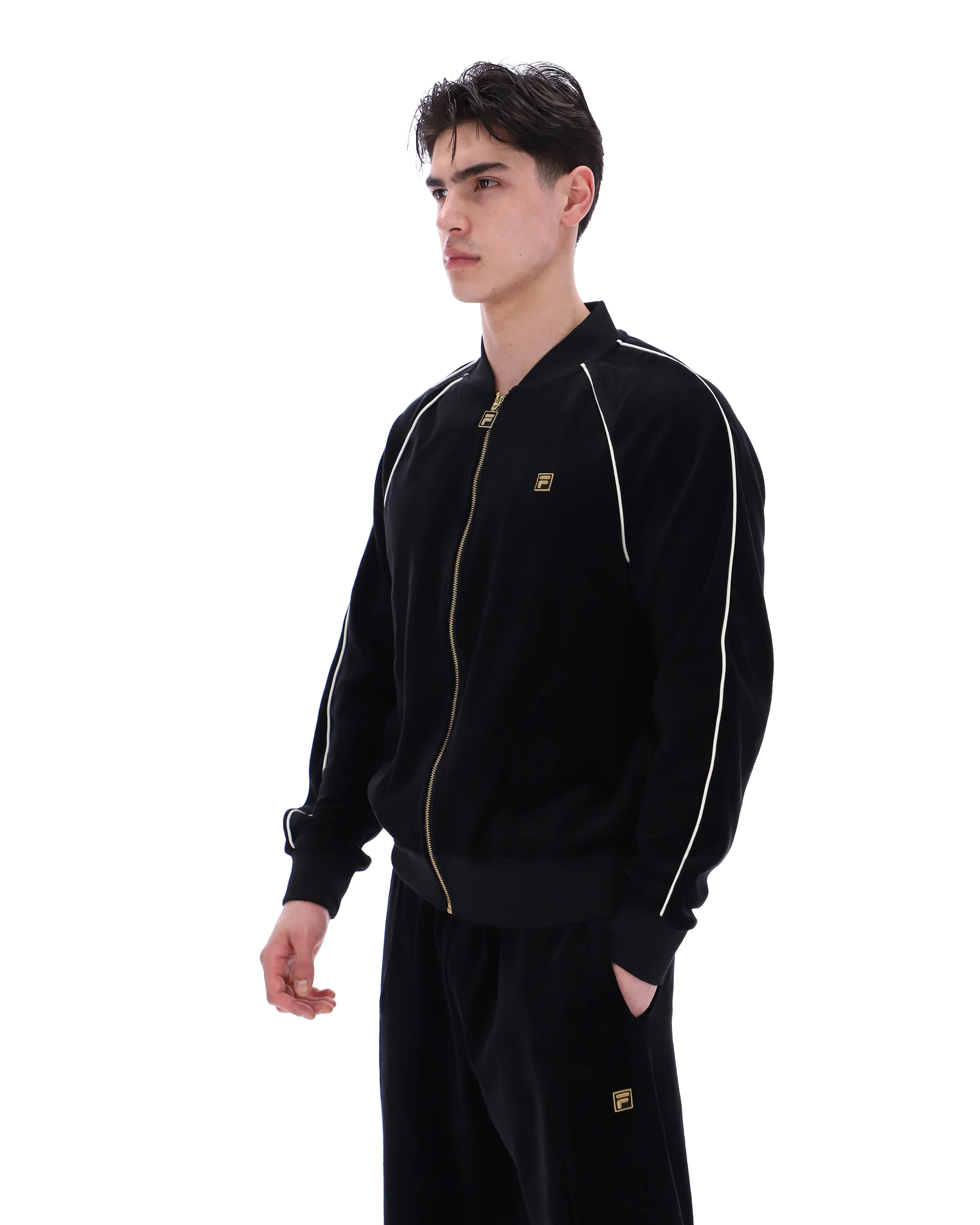 Black Fella Velour Jacket - Image 6
