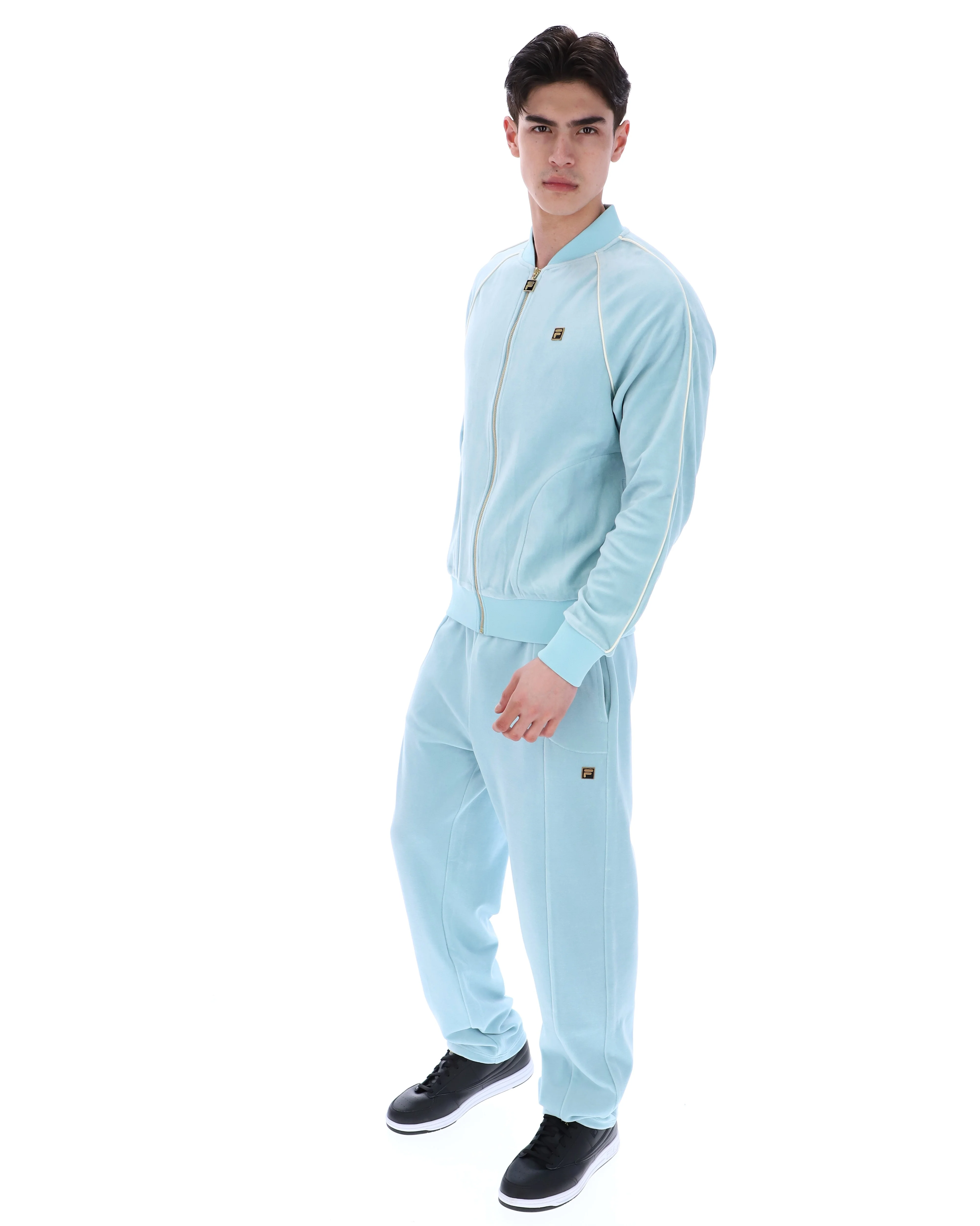 Sterling Blue Fella Velour Jacket - Image 7