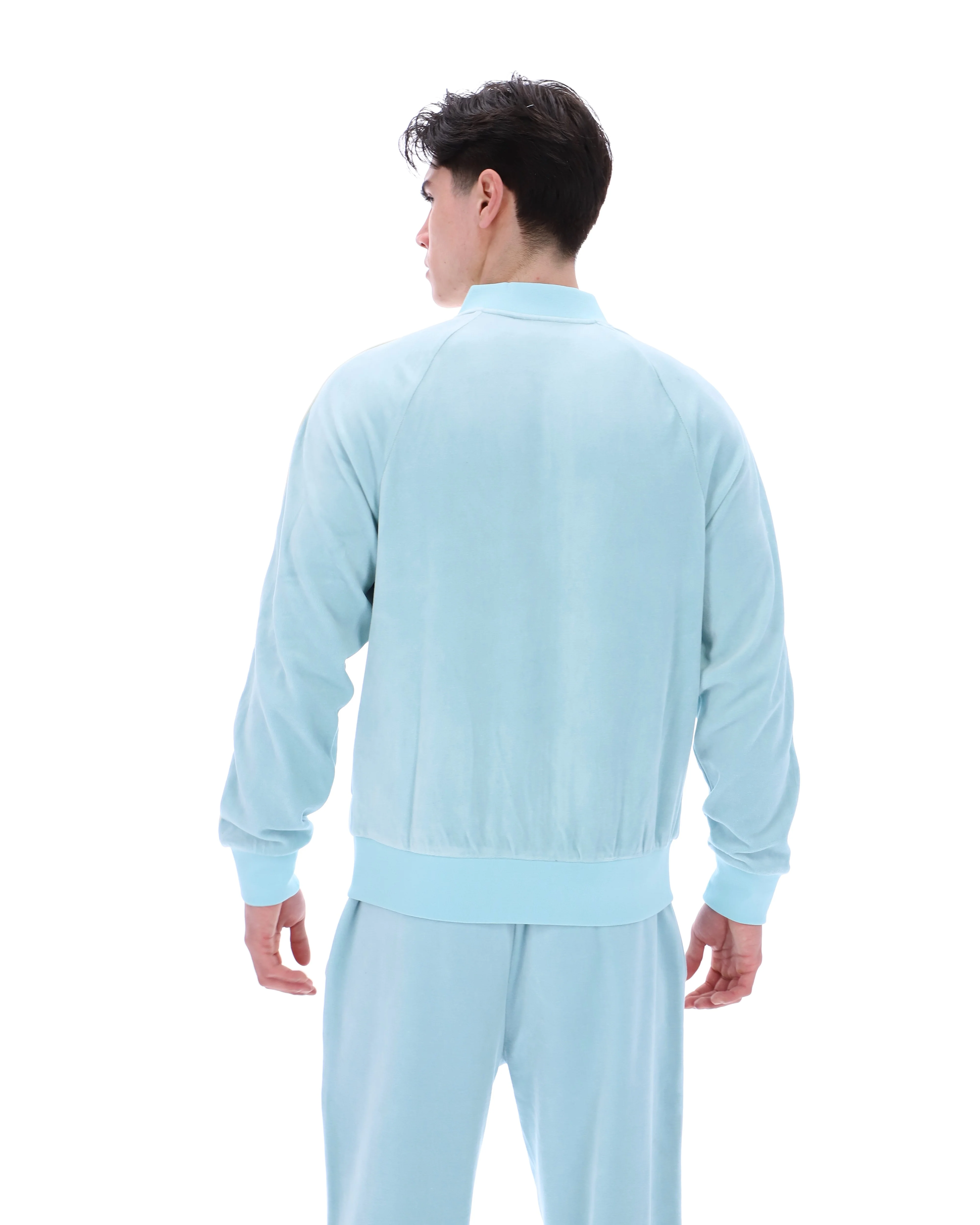 Sterling Blue Fella Velour Jacket - Image 8