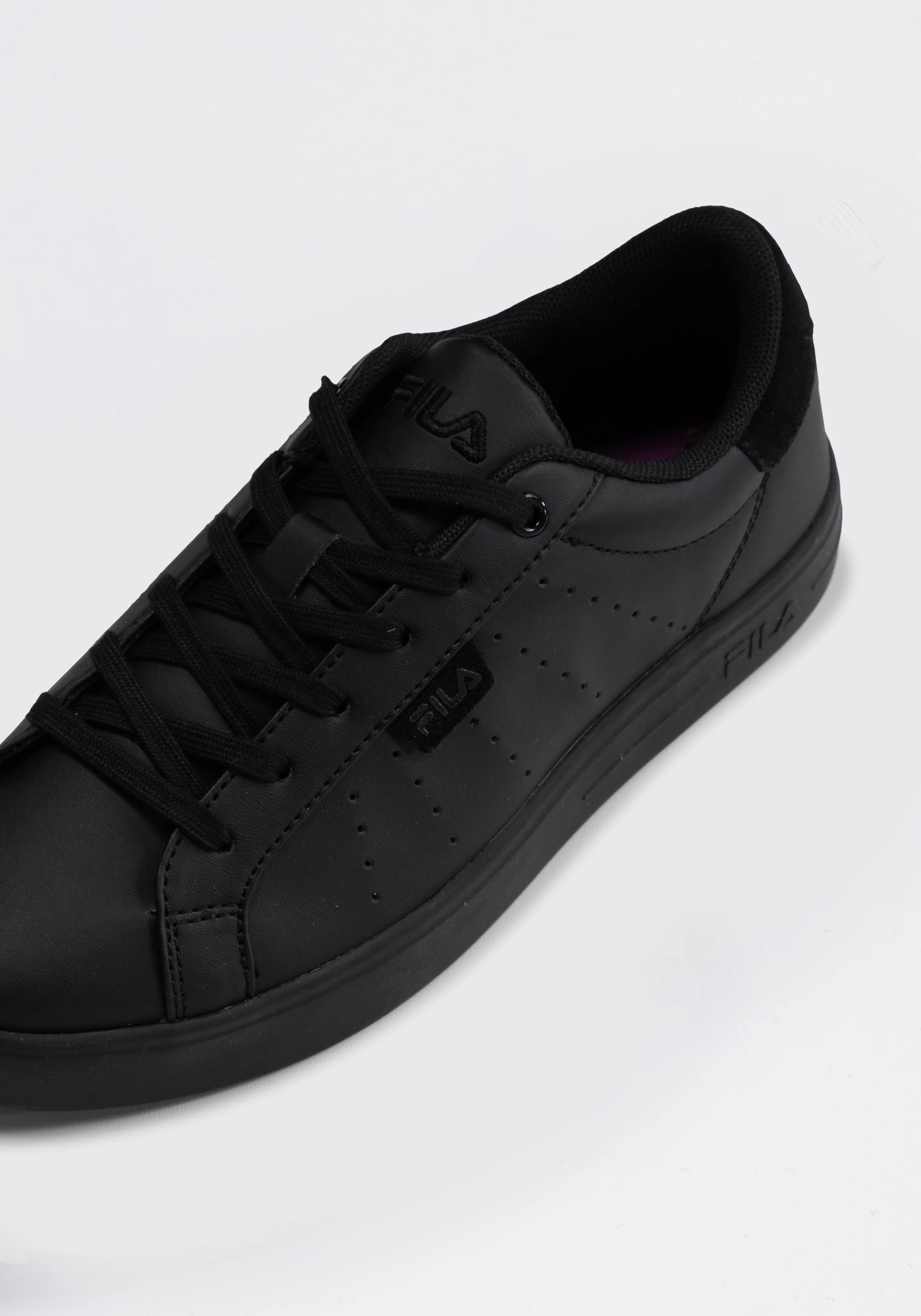 Black Fila Lusso Trainer - Image 4