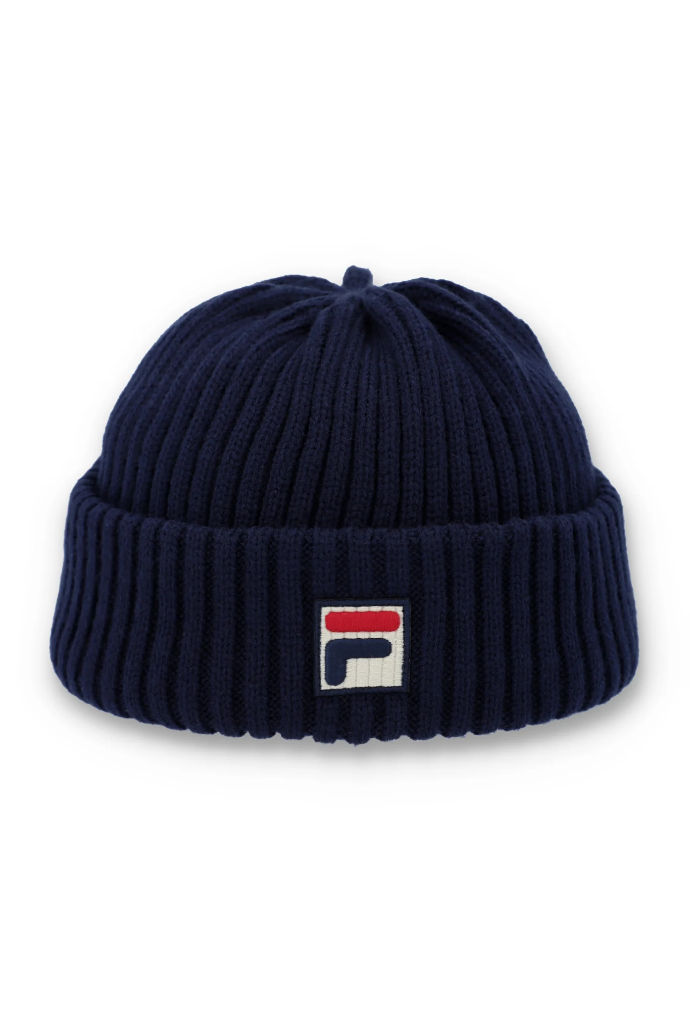Fila Navy Finns Chunky Turn-Up Watchman Beanie