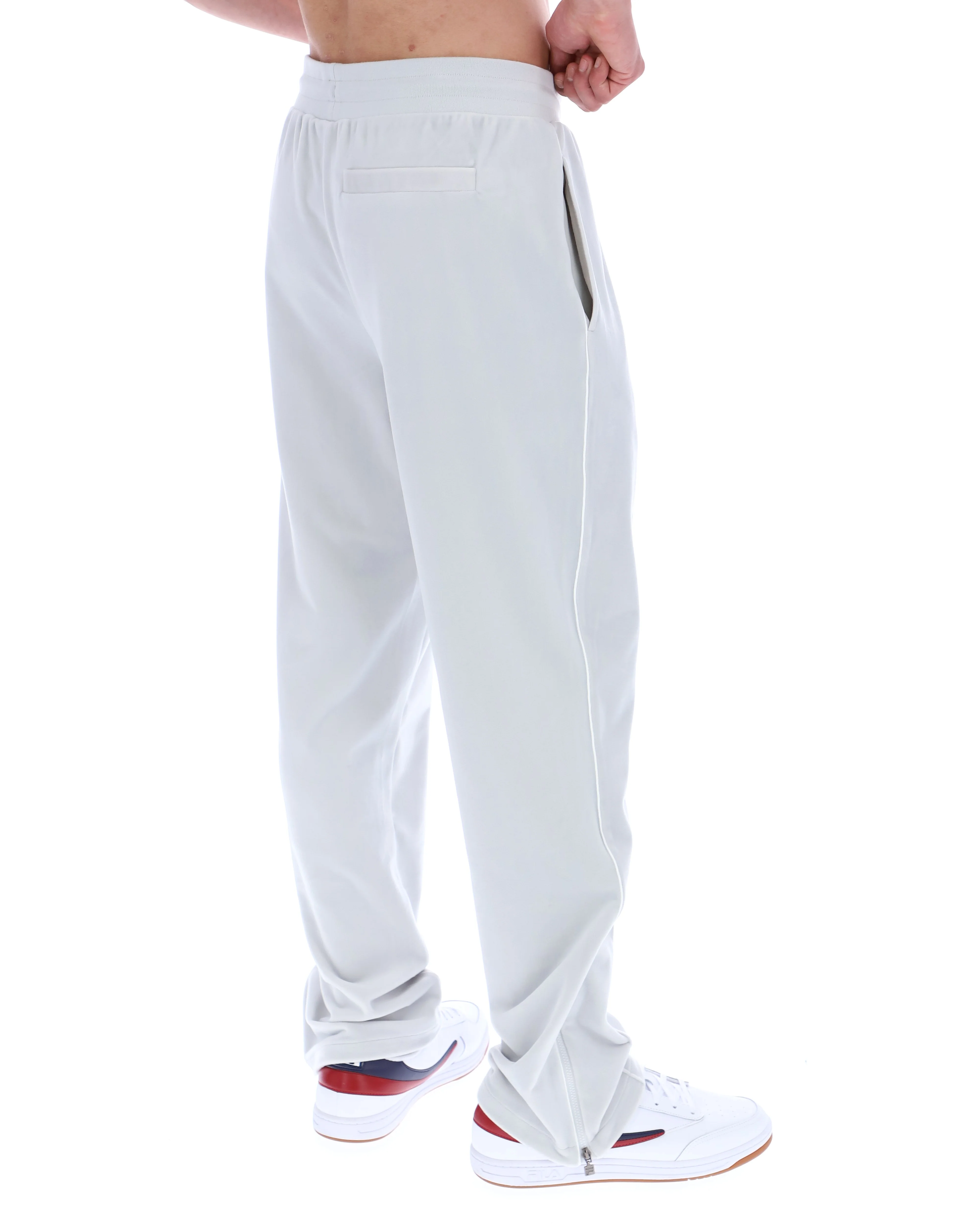 Dawn Blue Fio Velour Straight-Leg Jogger - Image 7