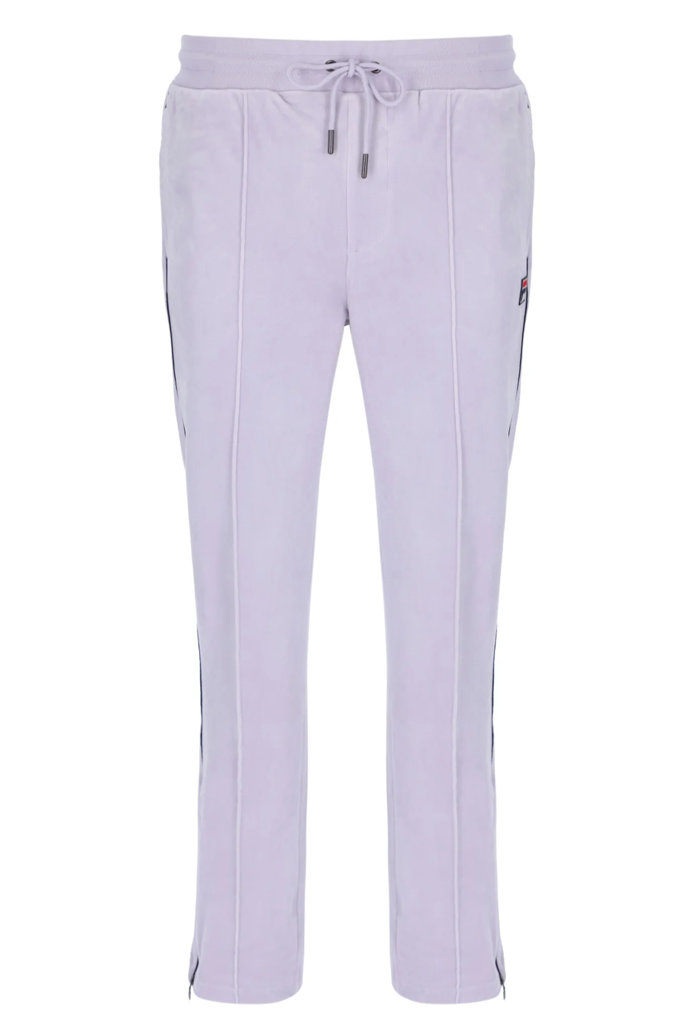 Misty Lilac Fio Velour Straight-Leg Jogger - Image 2