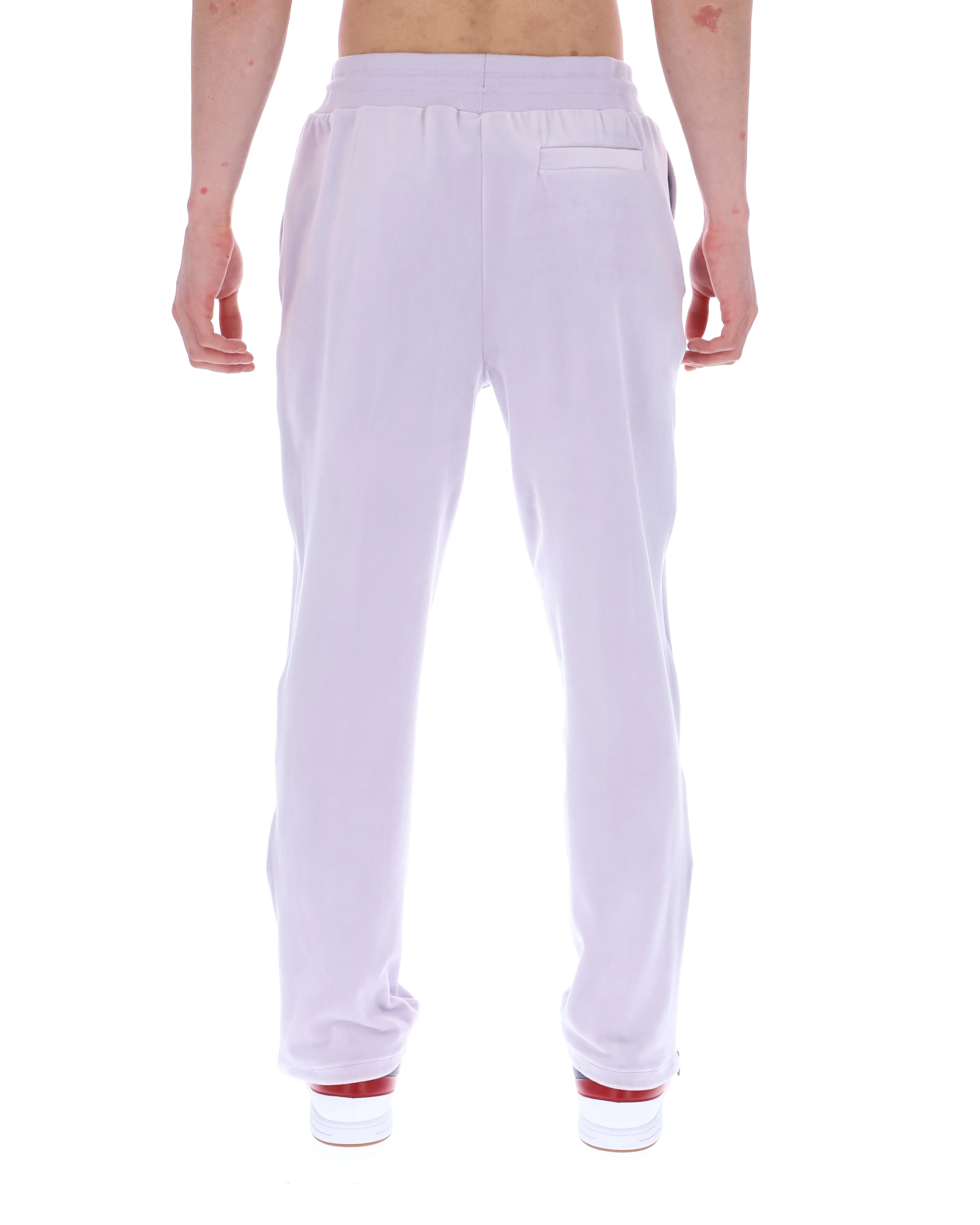 Misty Lilac Fio Velour Straight-Leg Jogger - Image 8