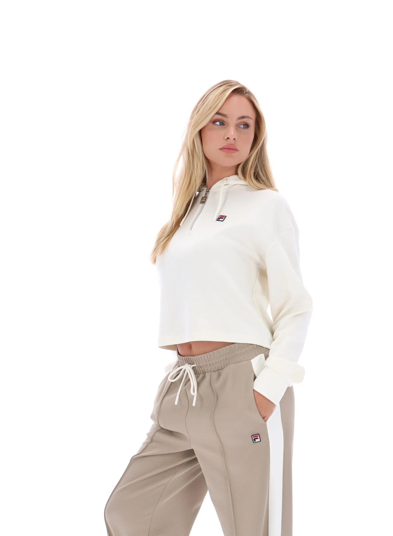 Gardenia Fiorella 1/4 Zip Up Hoodie - Image 6