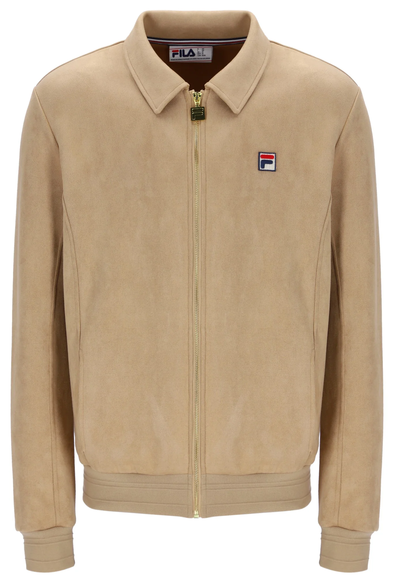 Classic Beige Francesco Suede Jacket - Image 2
